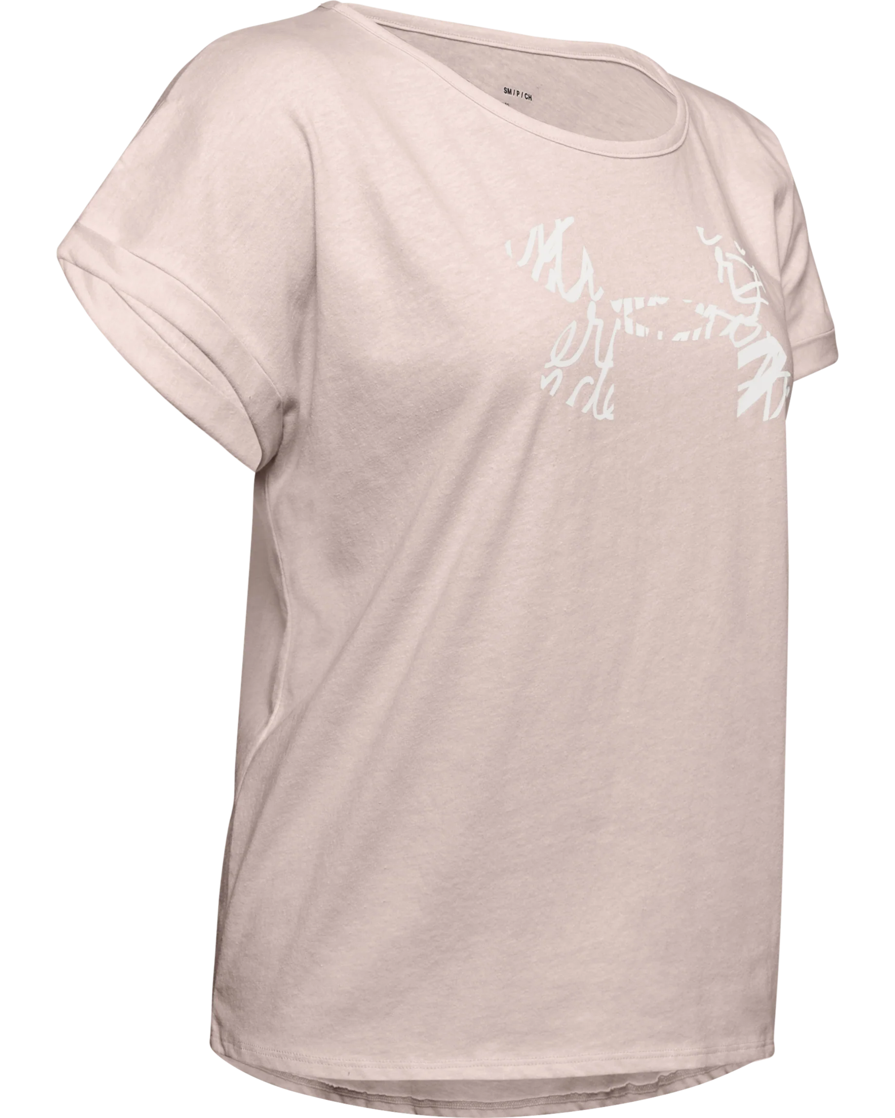 Women's UA Graphic Script Logo Fashion Short Sleeve Crew - Image 4