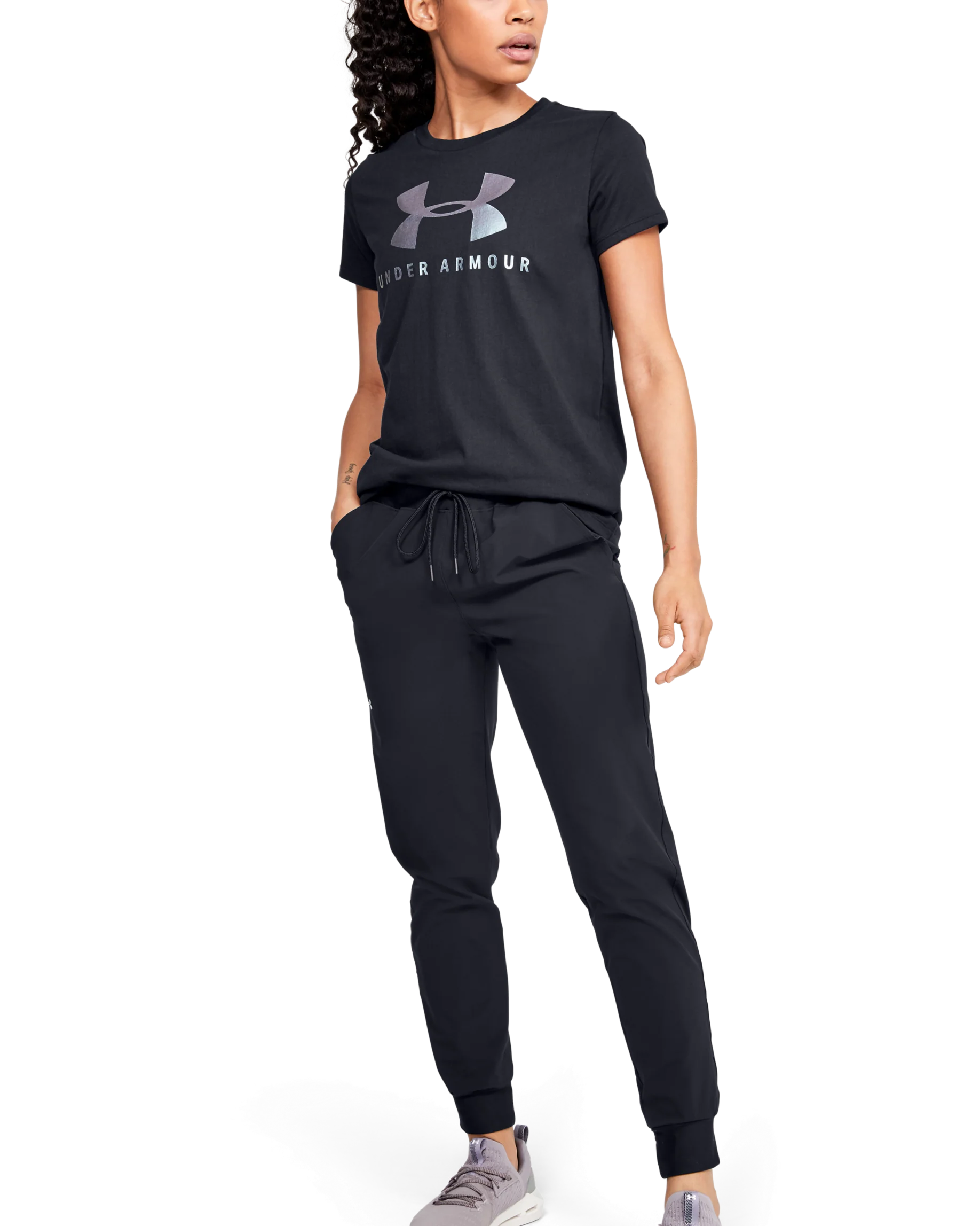 Women's UA Graphic Sportstyle Classic Crew - Image 3