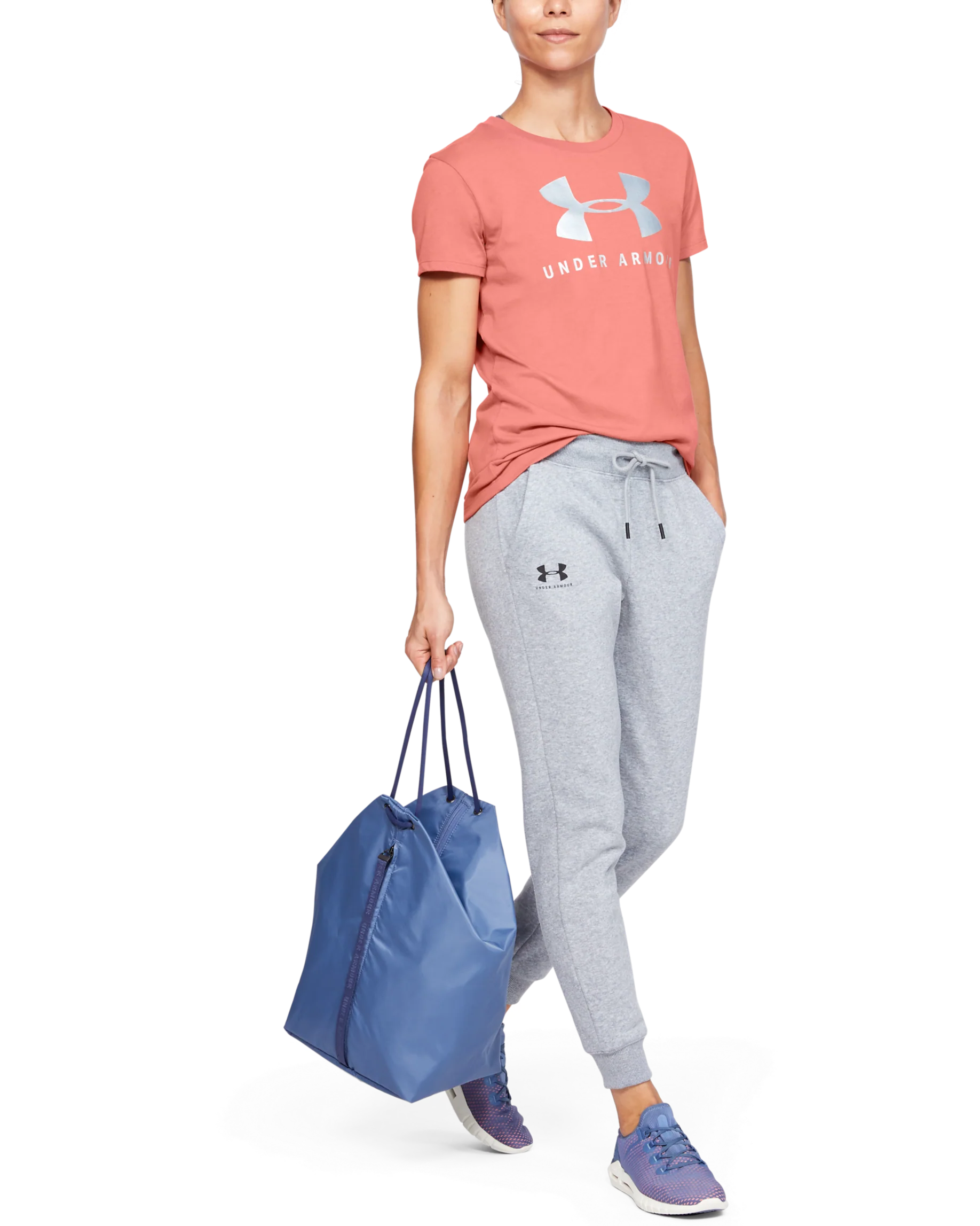 Women's UA Graphic Sportstyle Classic Crew - Image 3