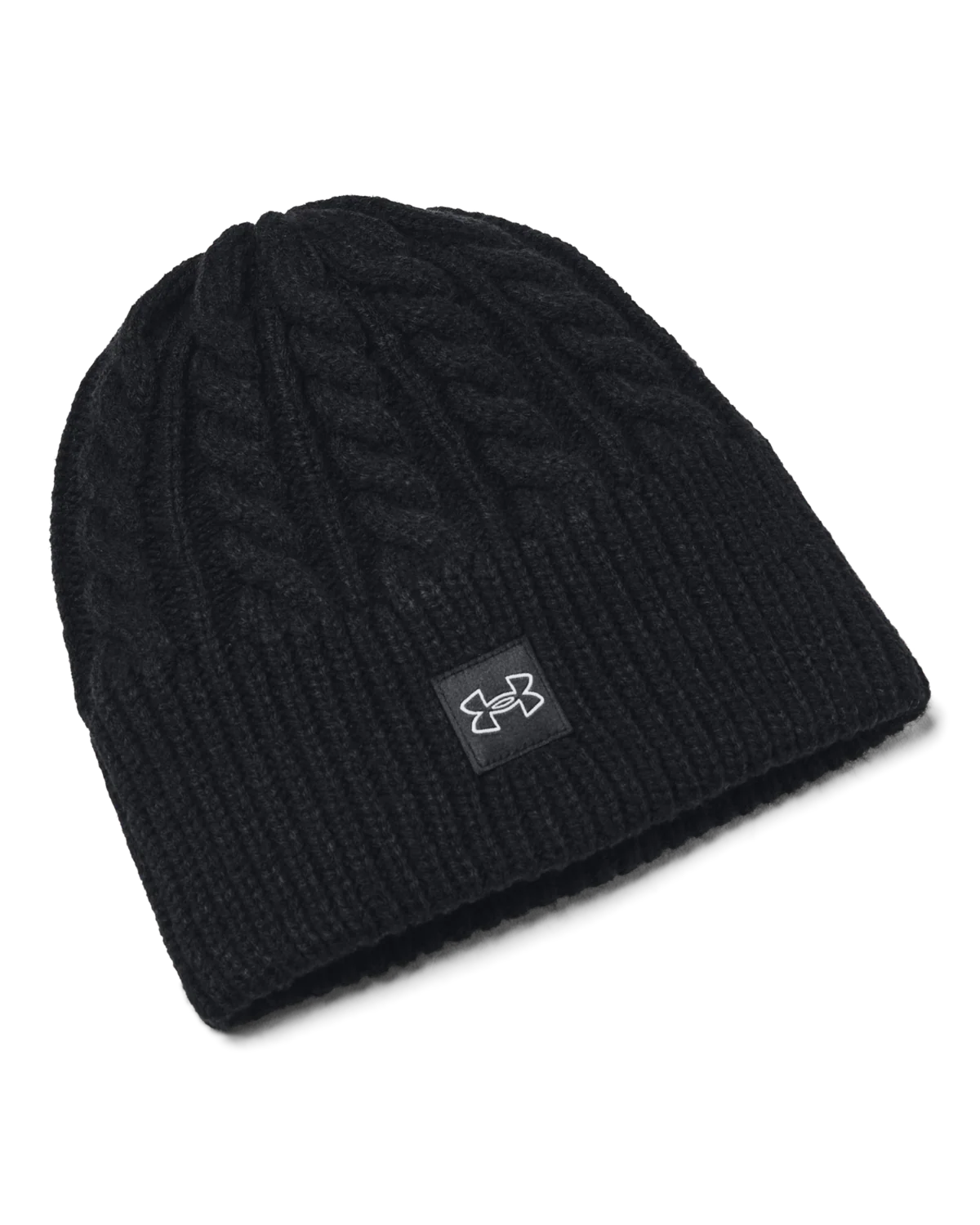 Women's UA Halftime Cable Knit Beanie - Image 4