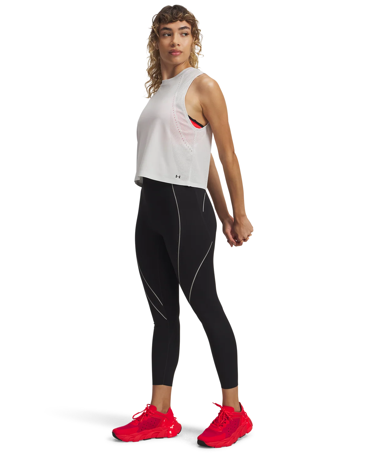 Women's UA Halo Bonded Legging - Image 3