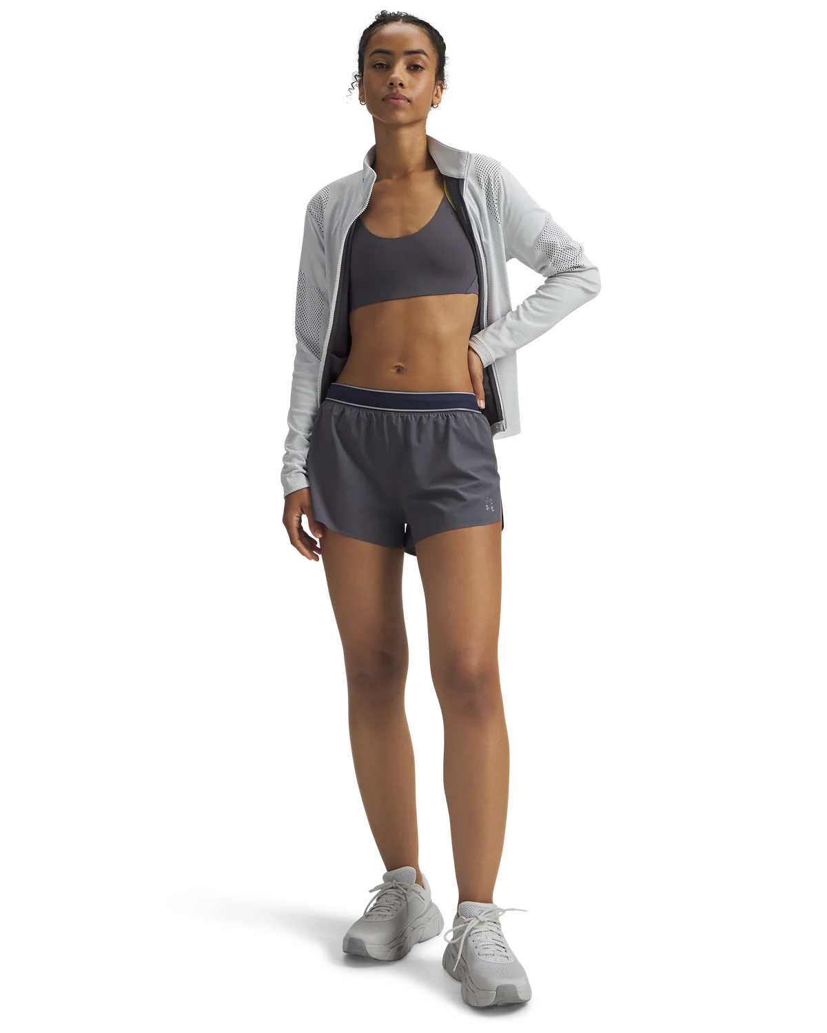 Women's UA Halo Run Shorts - Image 3