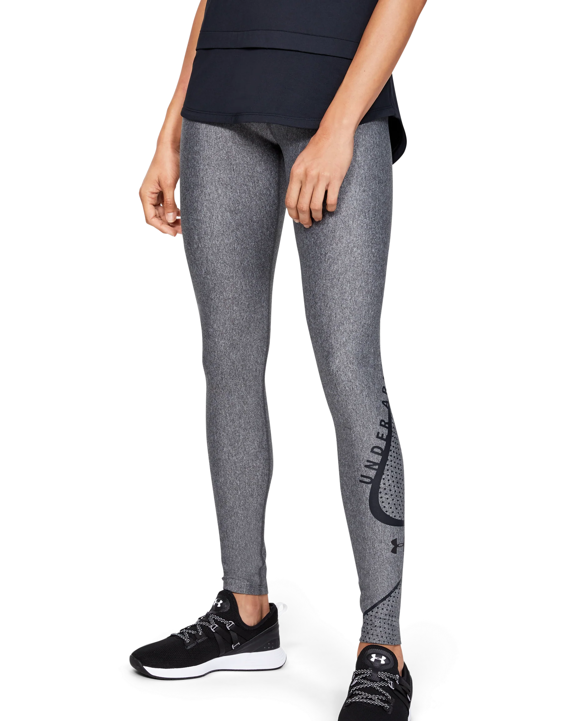 Women's HeatGear® Armour Graphic Swerve Wordmark Leggings