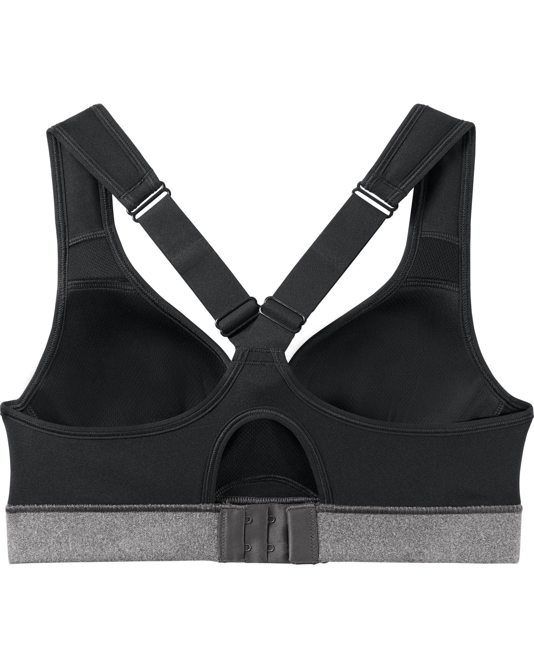 Women's UA HeatGear® Armour High Heathered Support Sports Bra - Image 3