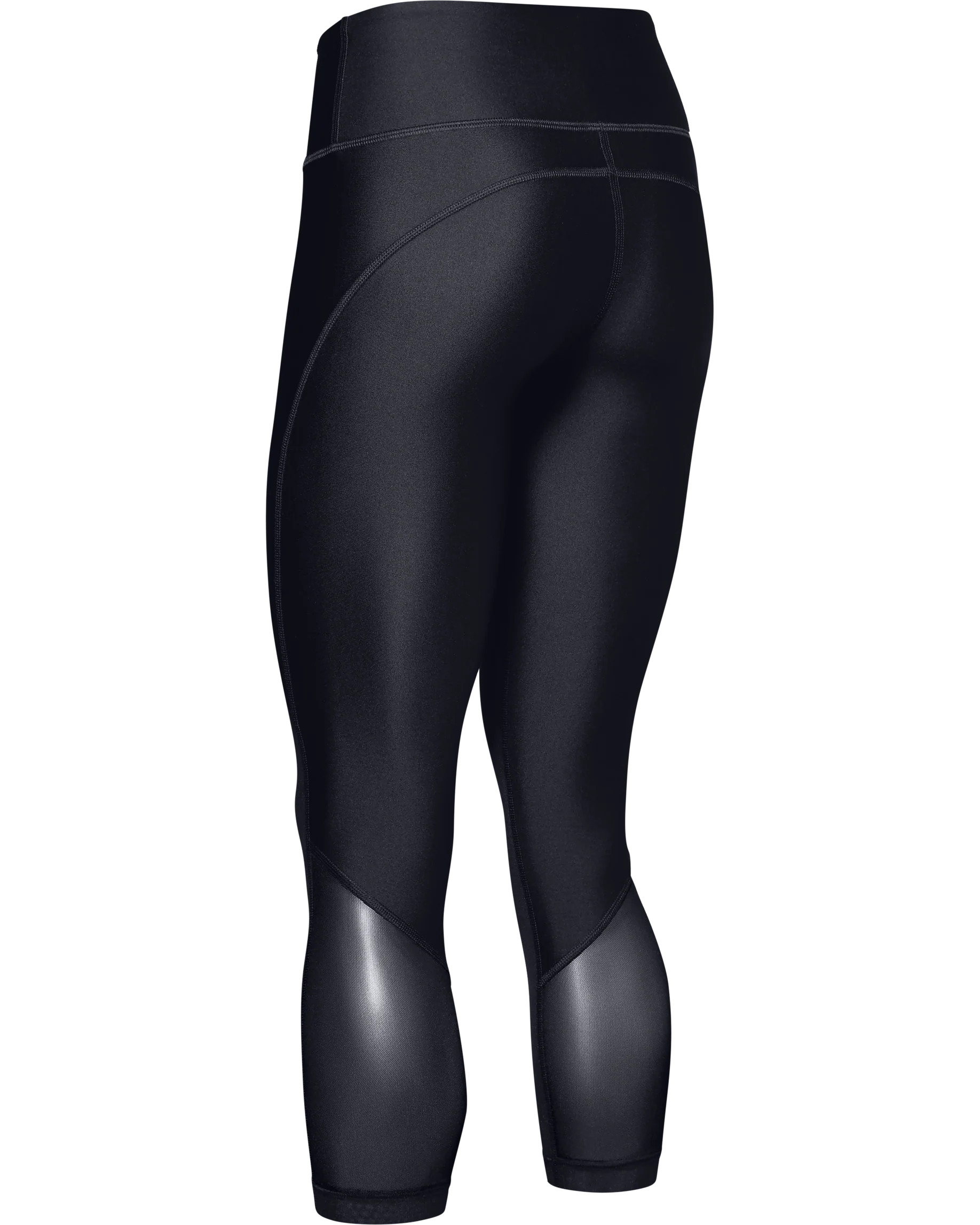 Women's UA HeatGear® Armour Mesh Ankle Crop - Graphic - Image 5