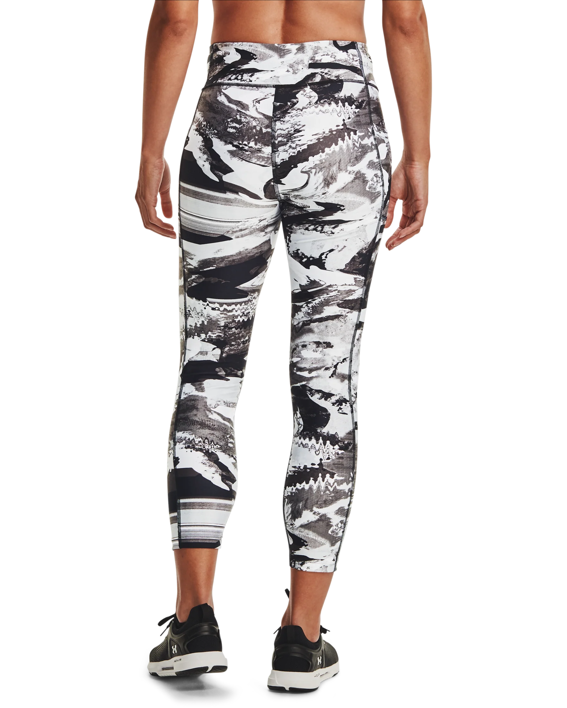 Women's HeatGear® Armour Printed Ankle Crop - Image 3
