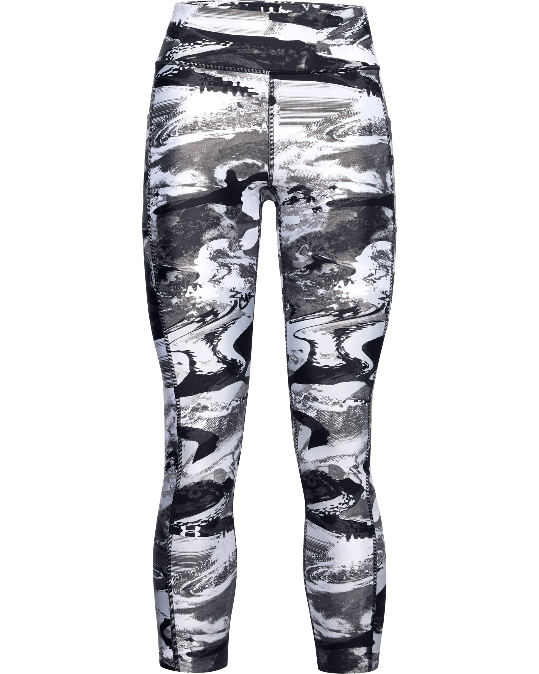 Women's HeatGear® Armour Printed Ankle Crop - Image 5