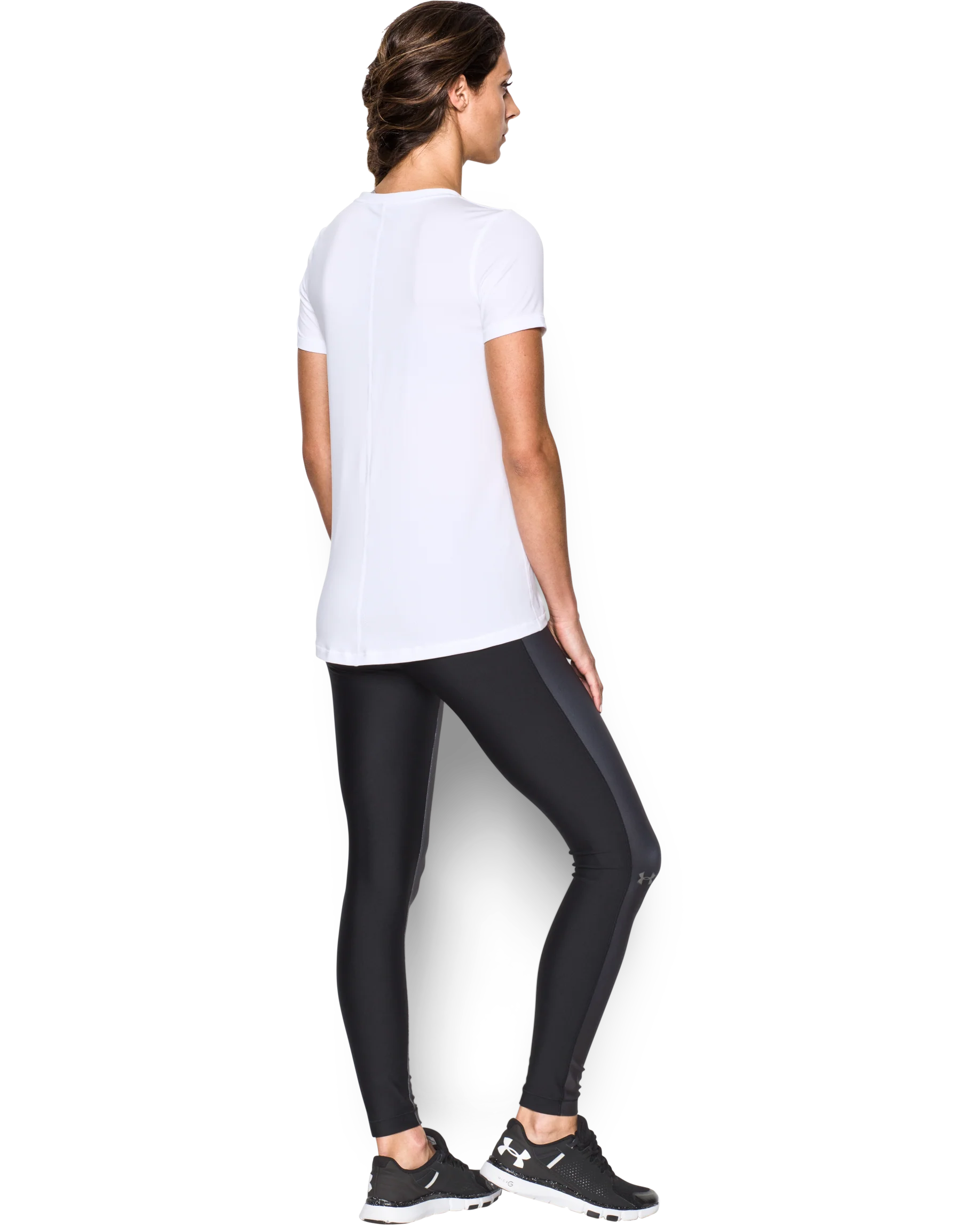 Women's UA HeatGear® Armour Short Sleeve - Image 3