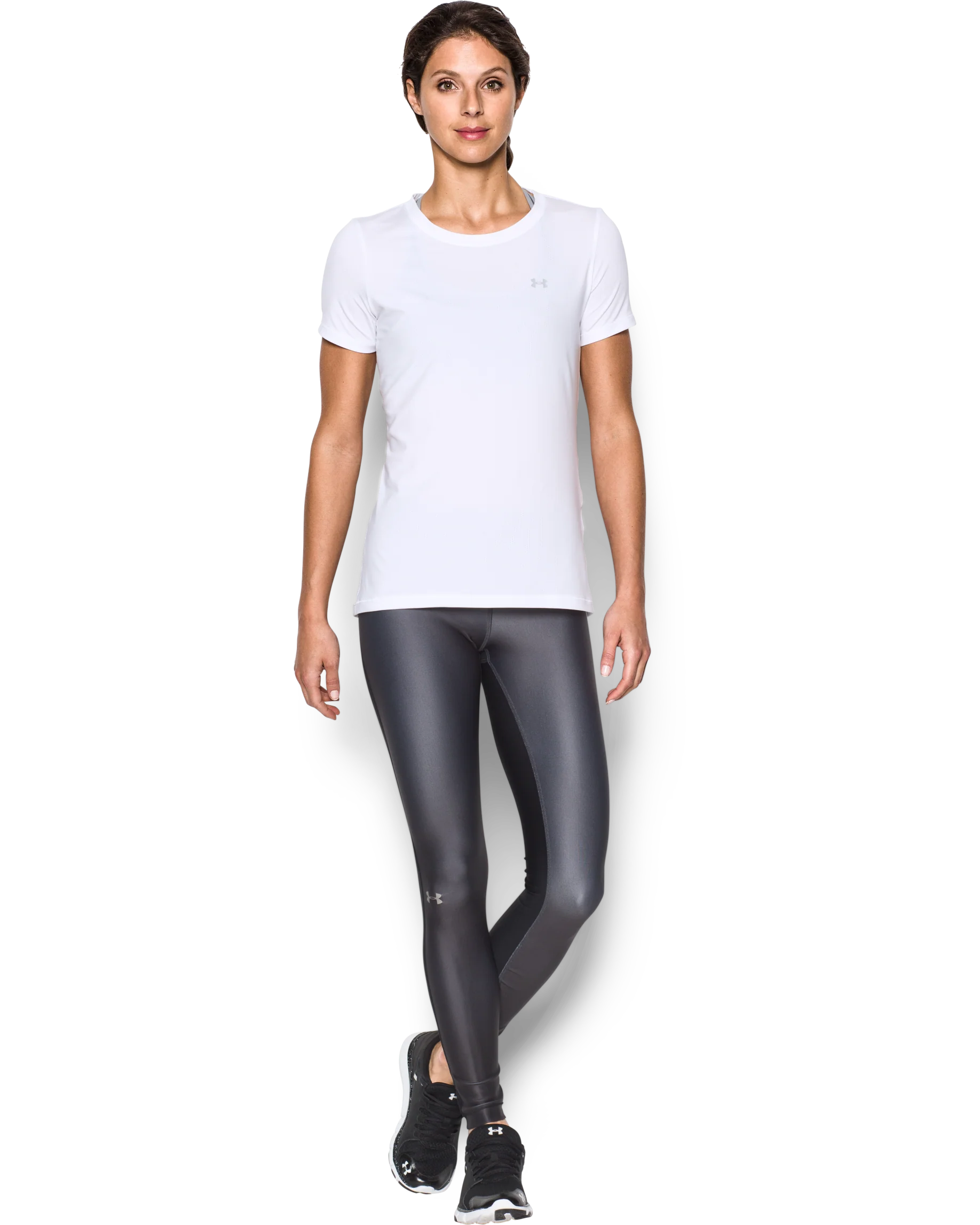 Women's UA HeatGear® Armour Short Sleeve - Image 4