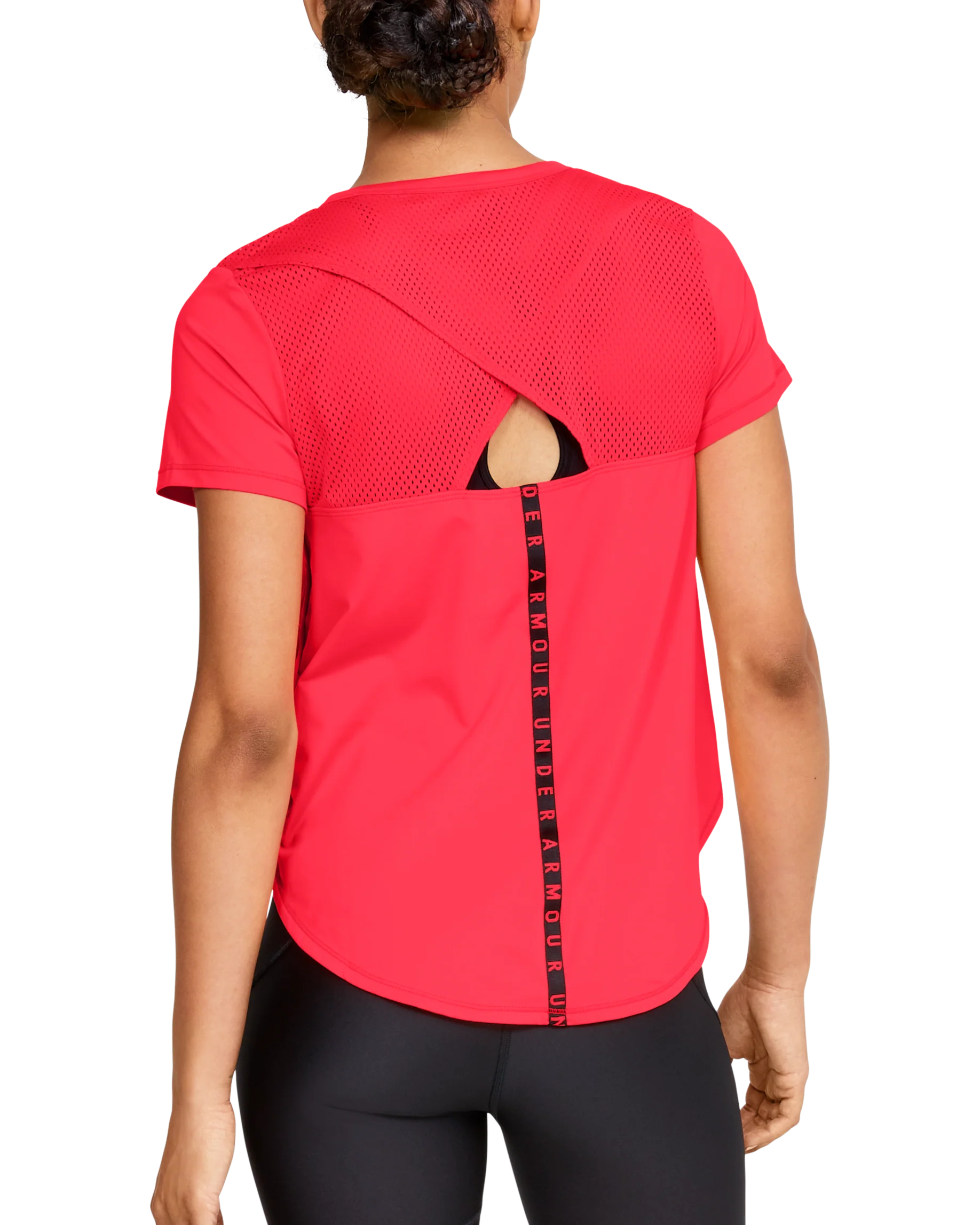 Women's UA Armour Sport Crossback Short Sleeve - Image 5