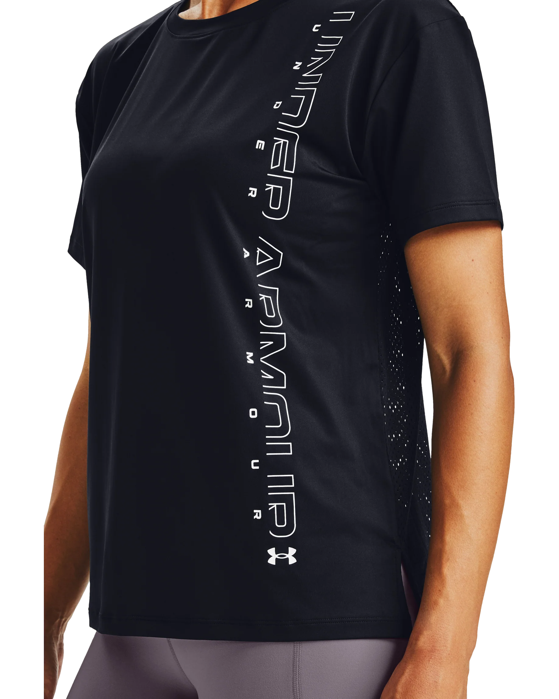 Women's UA HeatGear® Armour Sport Graphic Short Sleeve Shirt - Image 6
