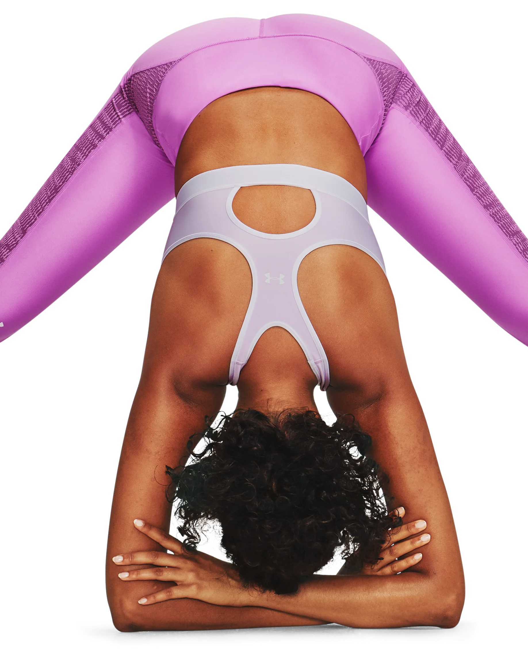 Women's Armour® Mid Sports Bra - Image 4