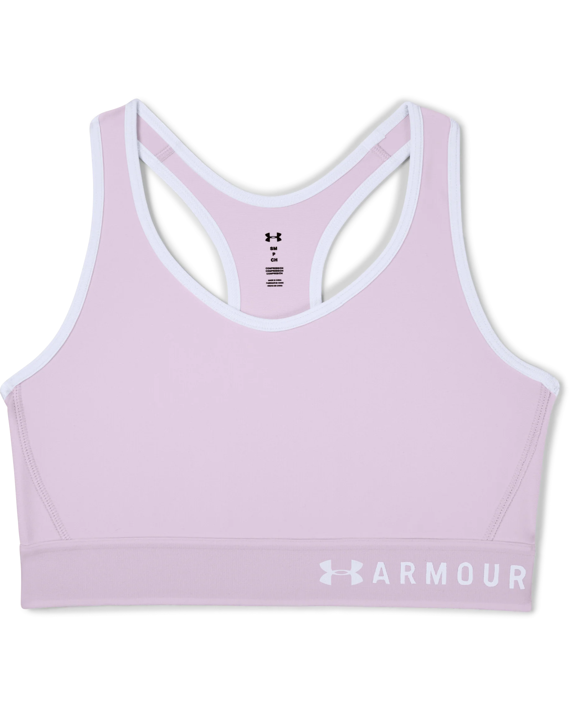 Women's Armour® Mid Sports Bra - Image 6