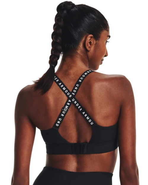Women's UA Infinity Mid Sports Bra - Image 10