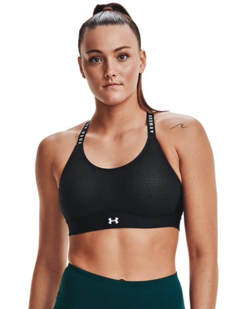 Women's UA Infinity Mid Sports Bra - Image 11
