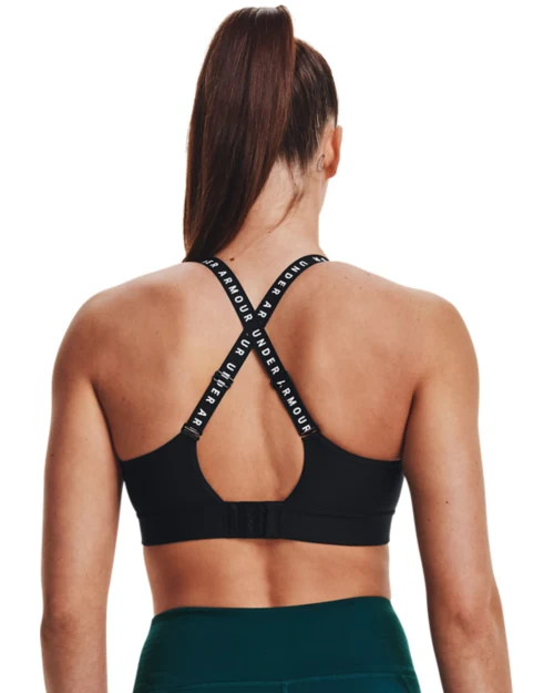 Women's UA Infinity Mid Sports Bra - Image 12