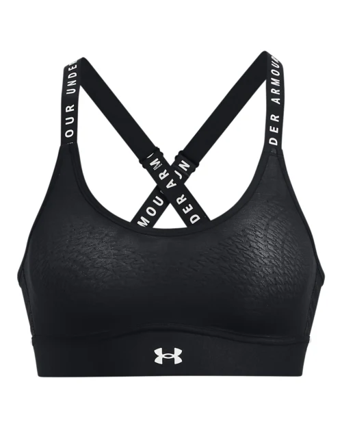 Women's UA Infinity Mid Sports Bra - Image 13
