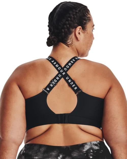 Women's UA Infinity Mid Sports Bra - Image 2