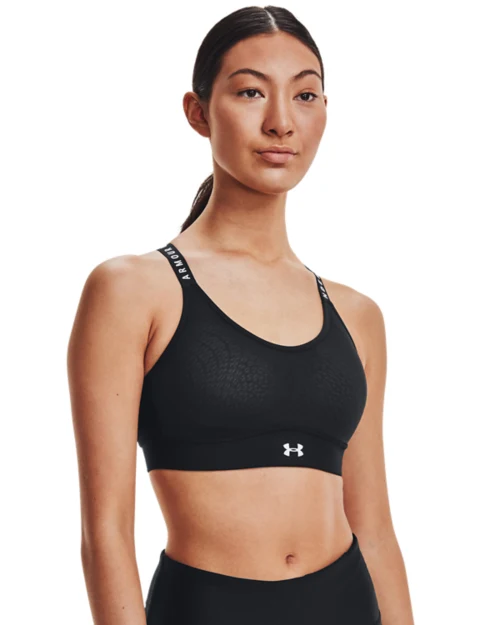 Women's UA Infinity Mid Sports Bra - Image 5