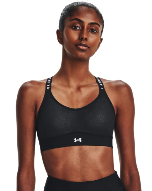 Women's UA Infinity Mid Sports Bra - Image 9