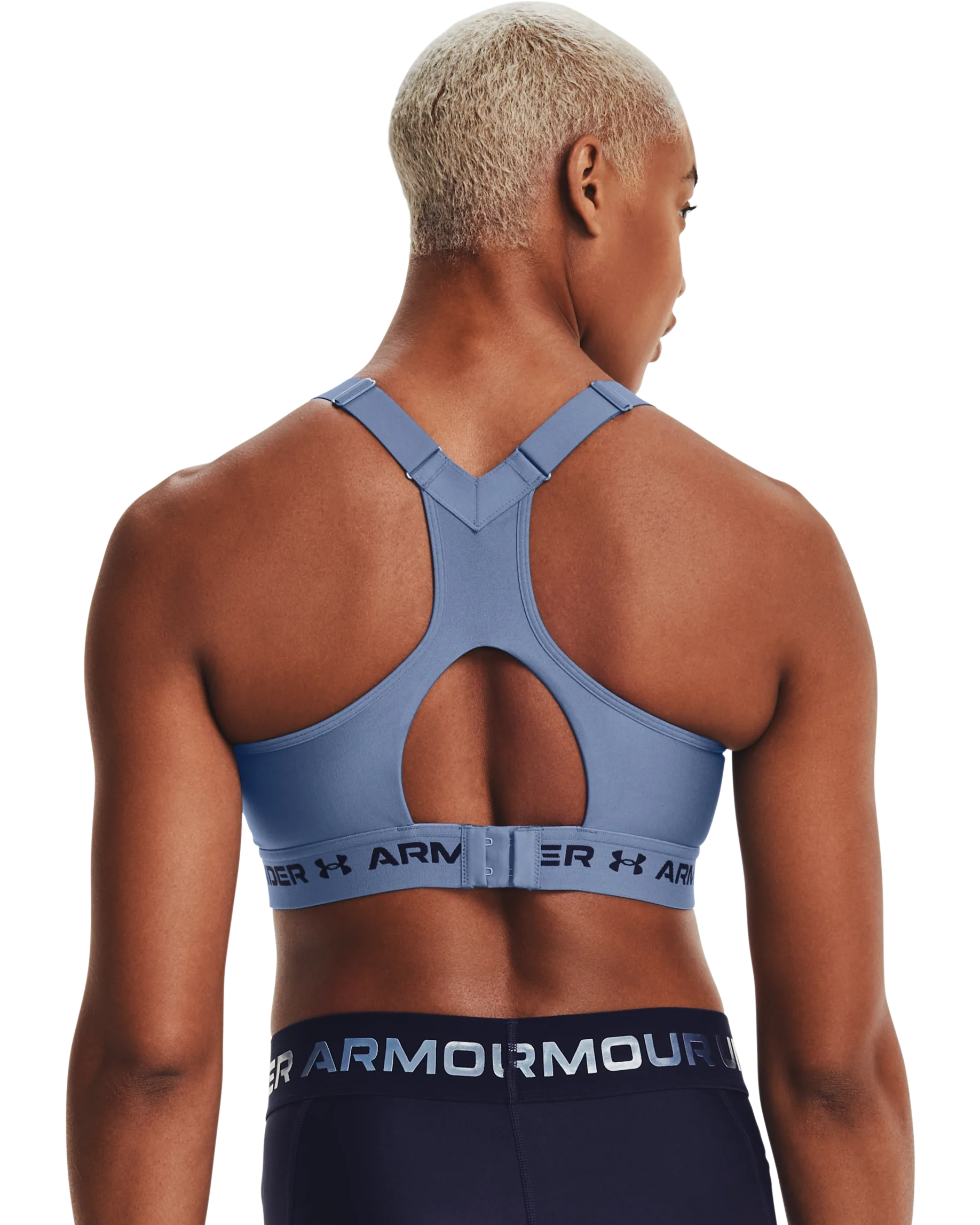Women's Armour® High Crossback Sports Bra - Image 3