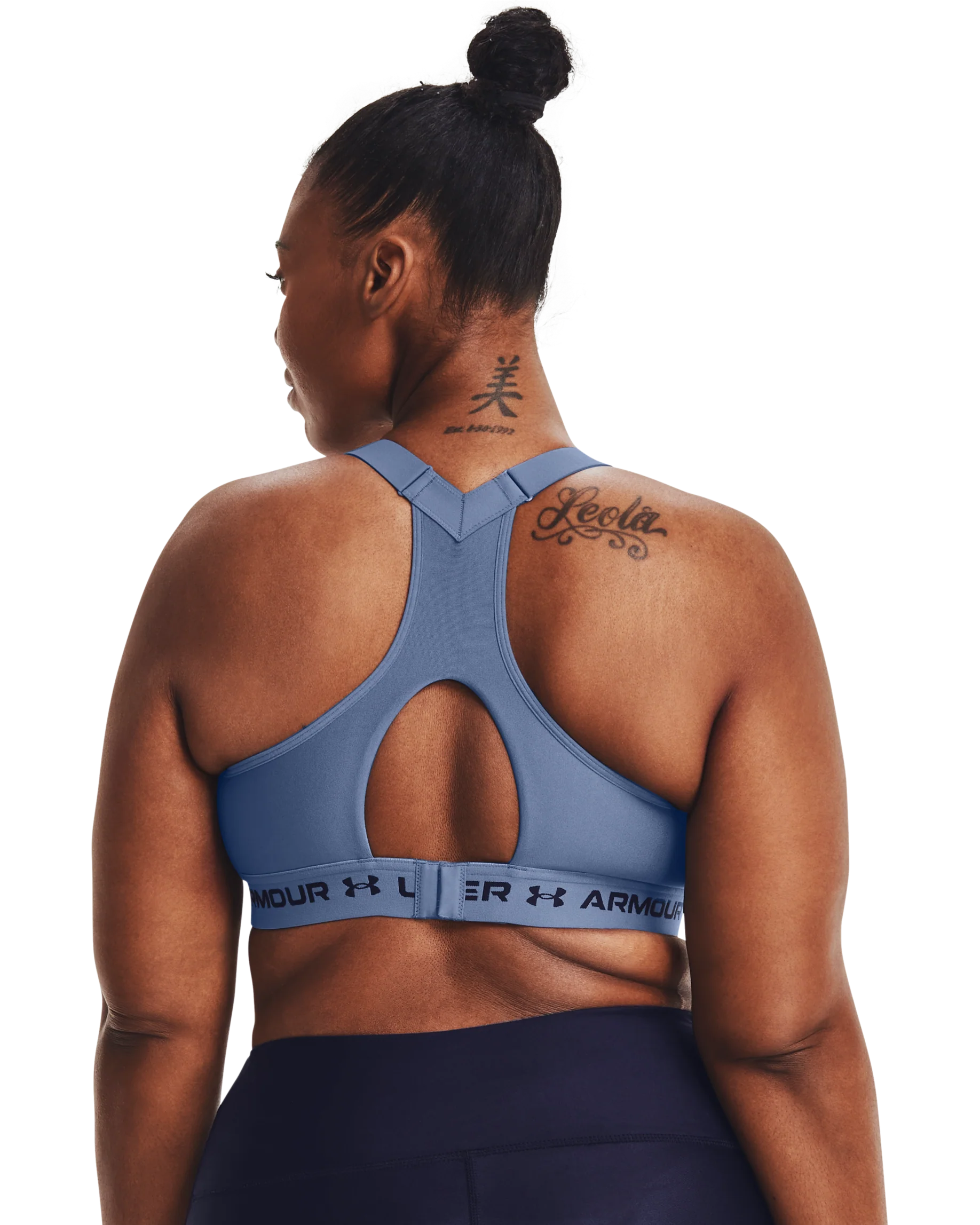 Women's Armour® High Crossback Sports Bra - Image 5