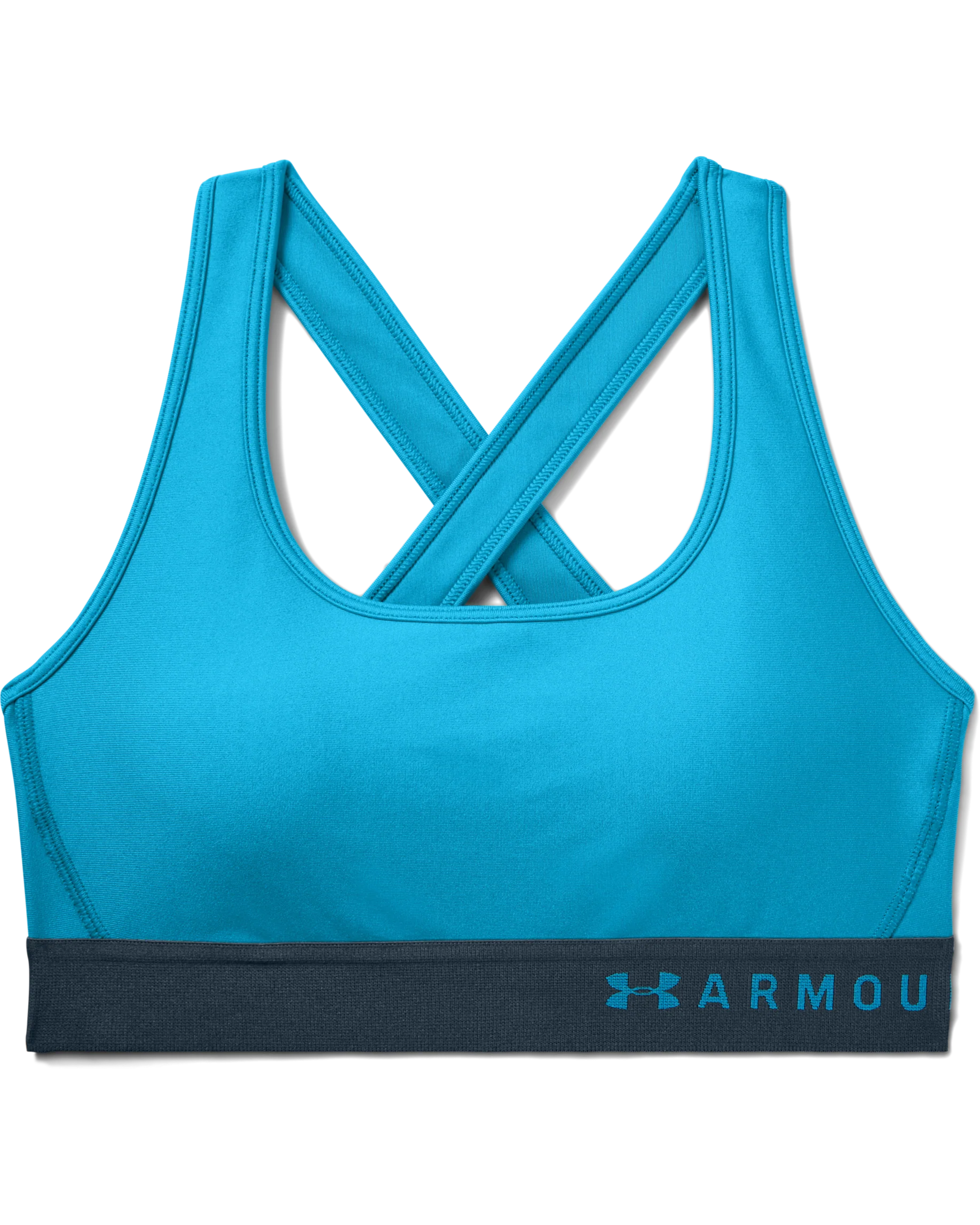 Women's Armour® Mid Crossback Sports Bra - Image 7