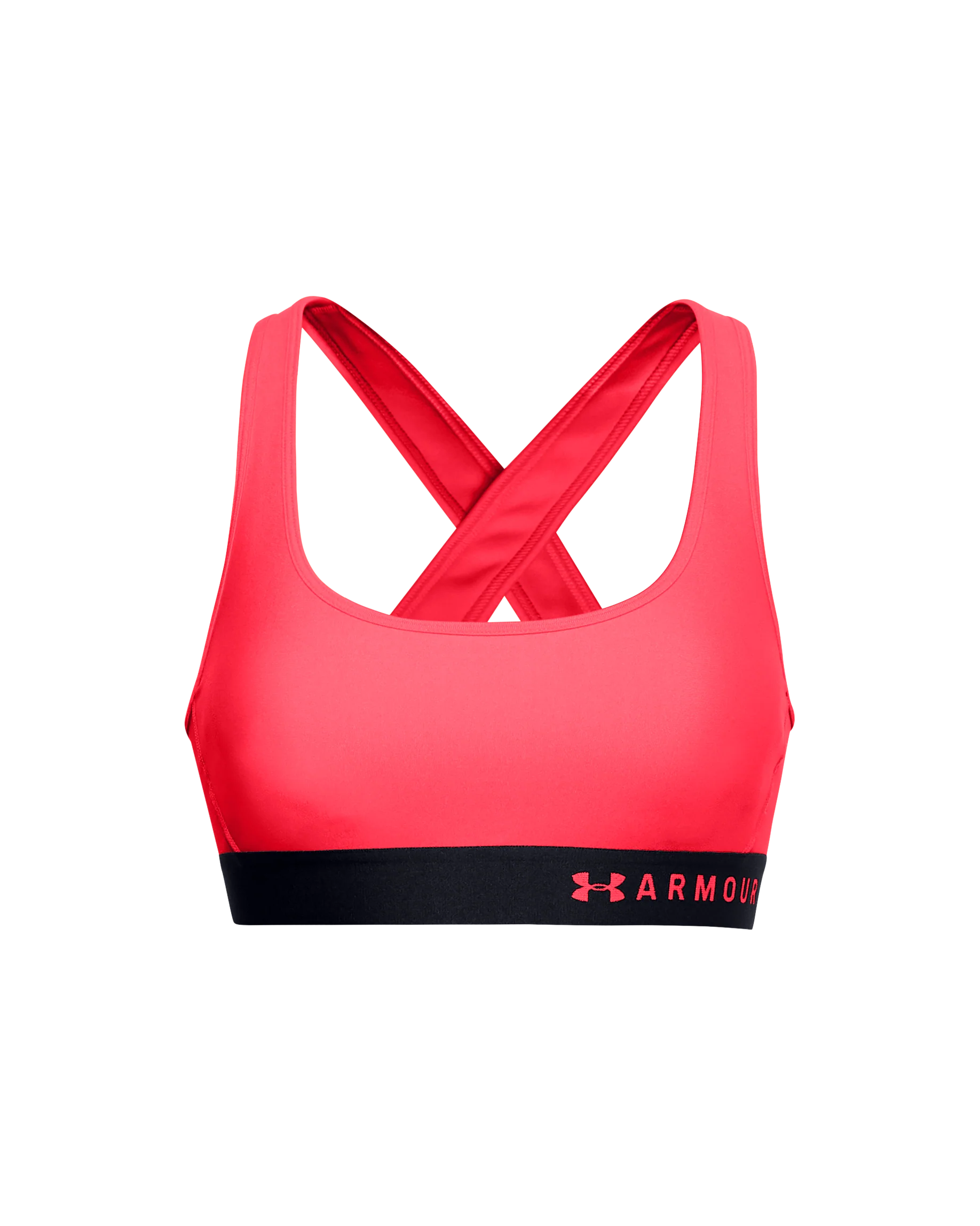 Women's Armour® Mid Crossback Sports Bra - Image 4