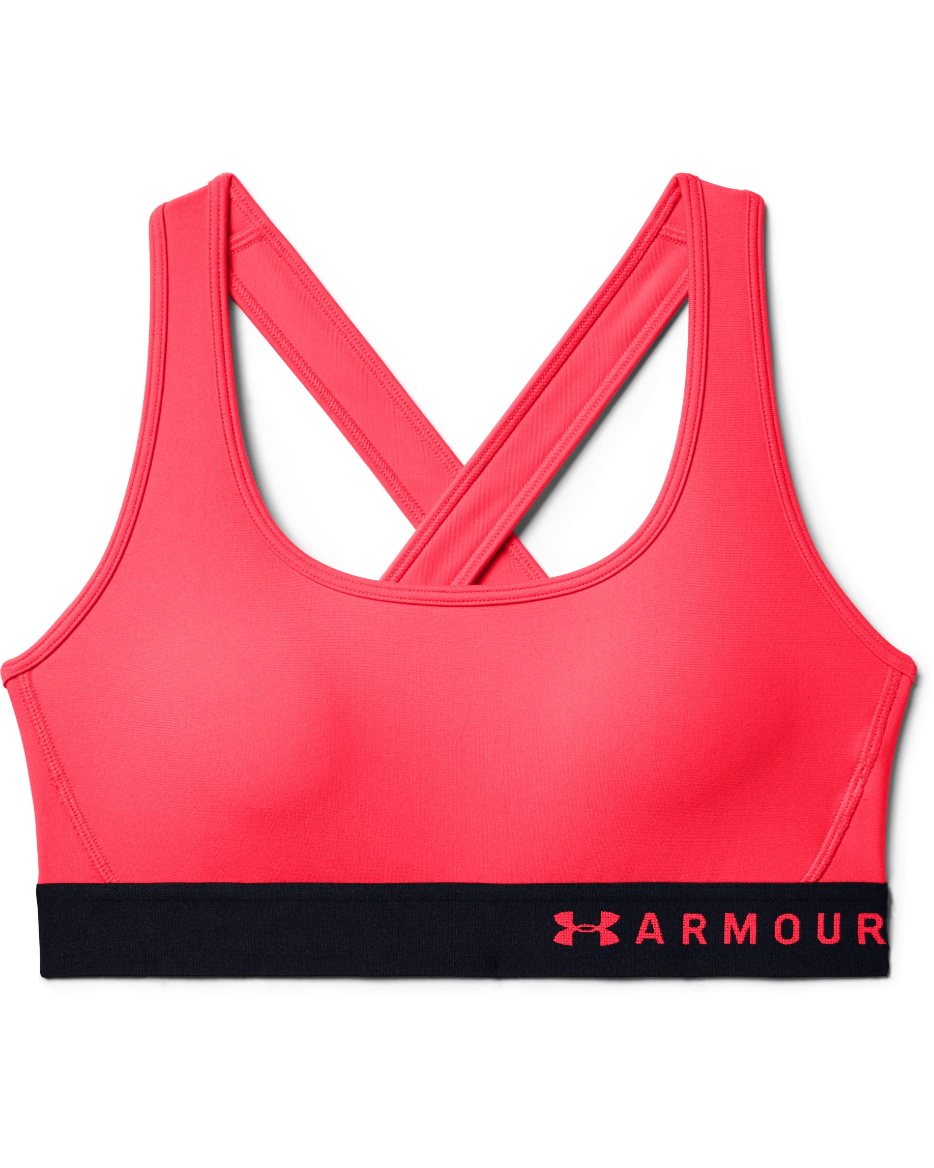 Women's Armour® Mid Crossback Sports Bra - Image 6