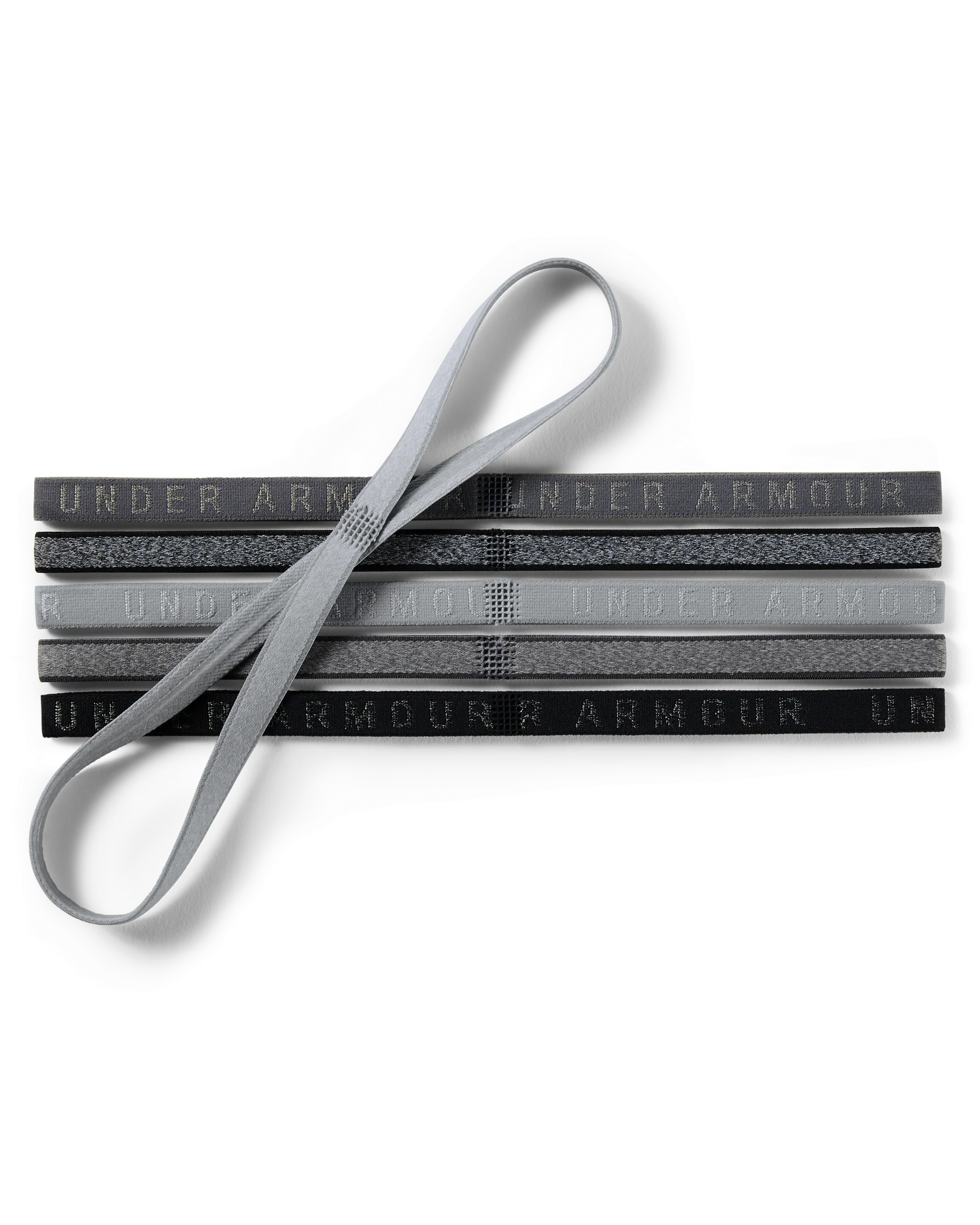 Women's UA Heathered Mini Headbands - 6 Pack - Image 2