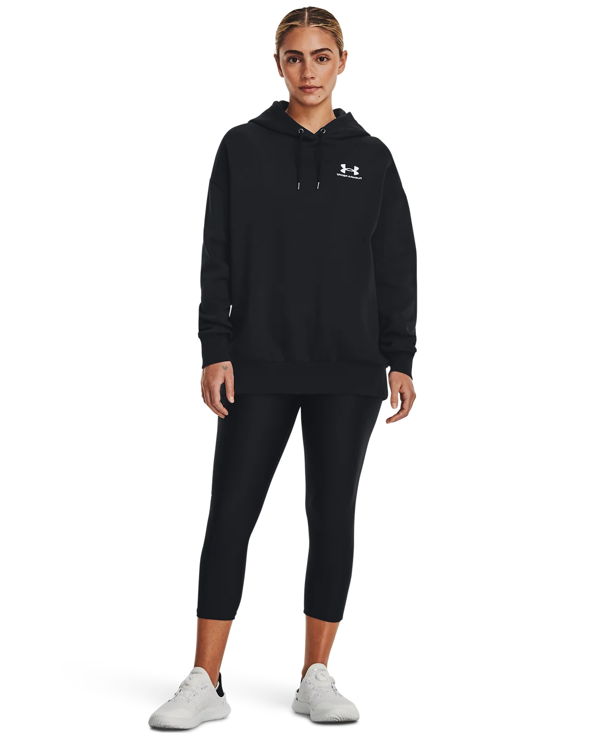 Women's UA Icon Fleece Oversized Hoodie - Image 3