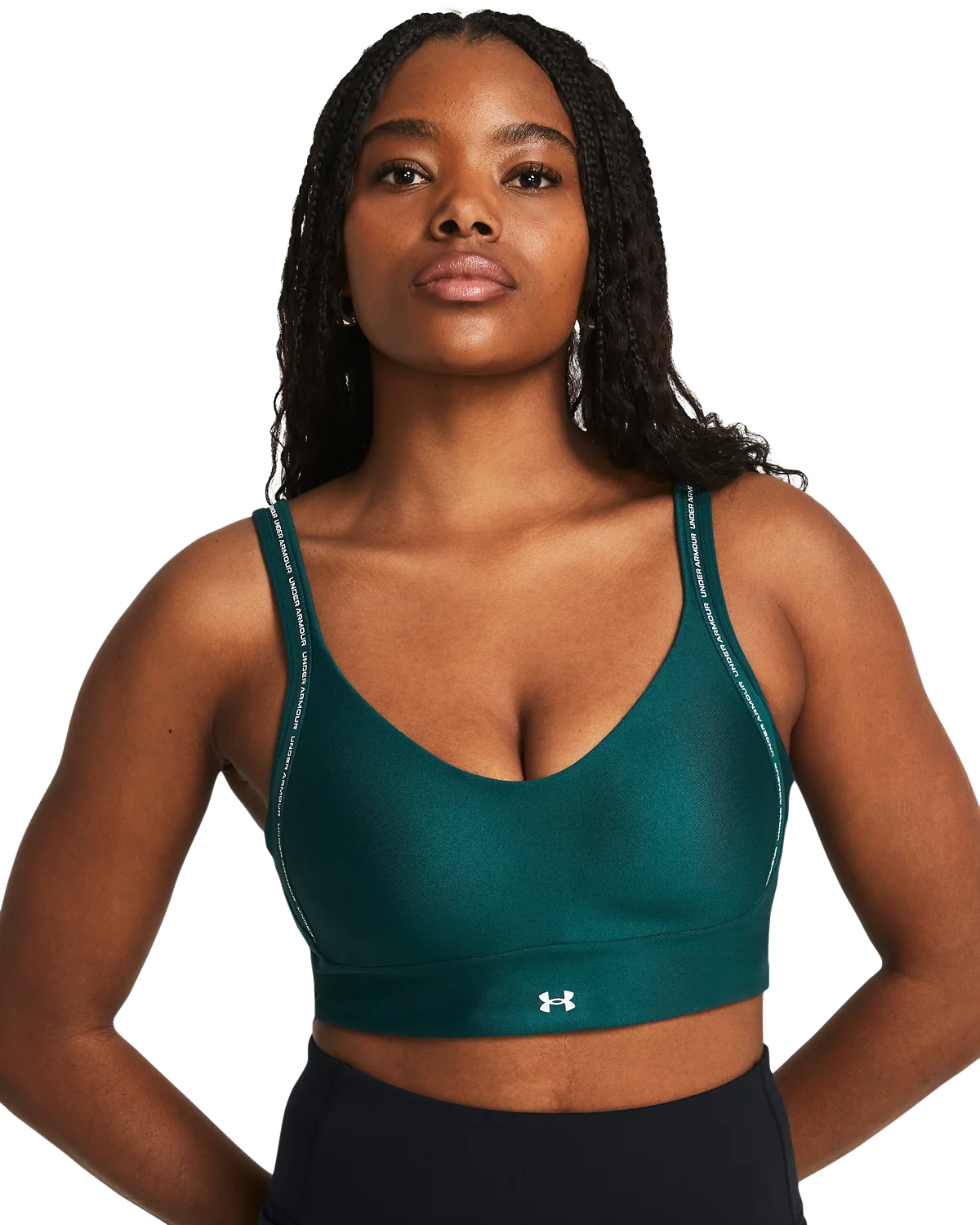 Women's UA Infinity 2.0 Low Strappy Sports Bra - Image 11