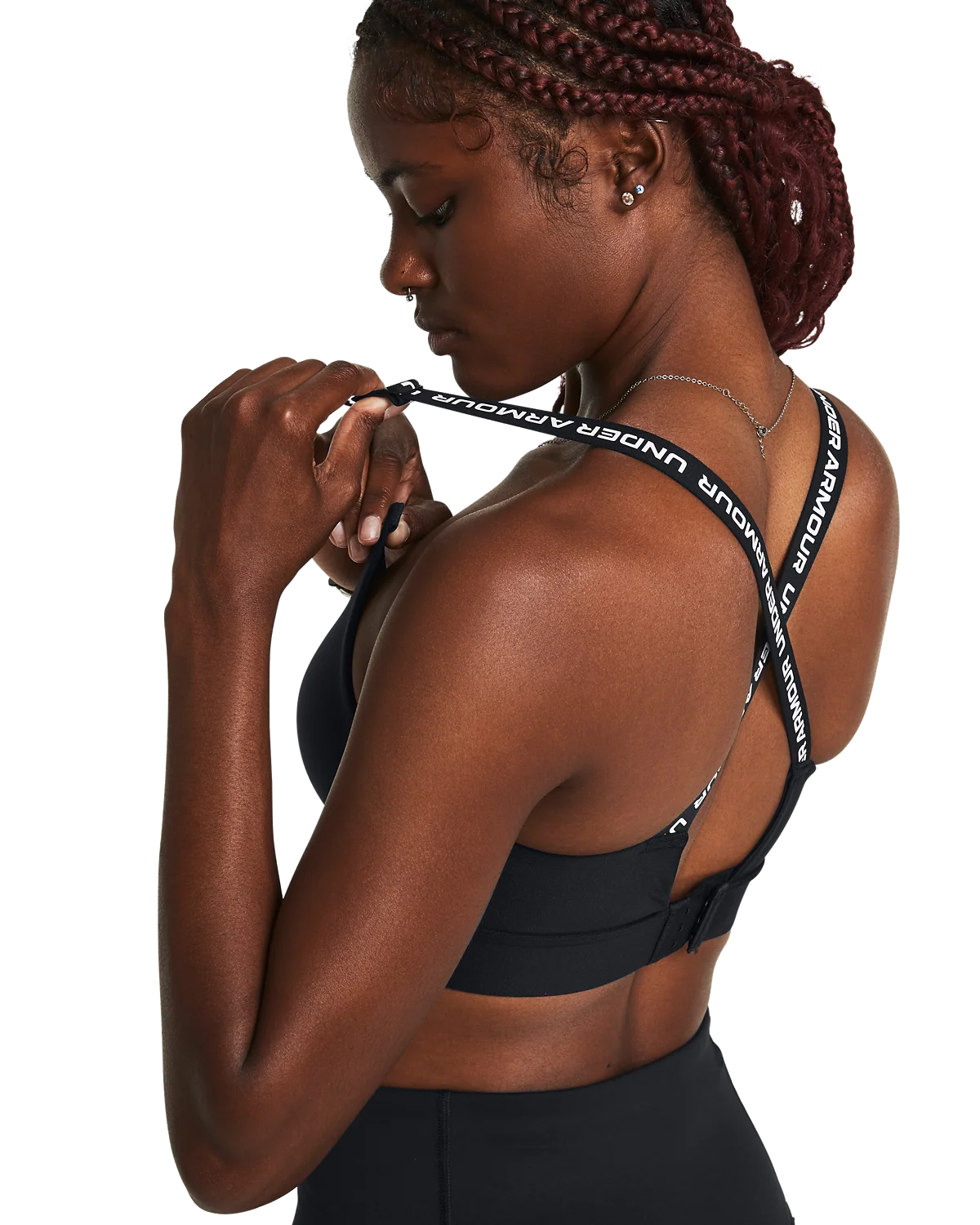 Women's UA Infinity 2.0 Mid Sports Bra - Image 4