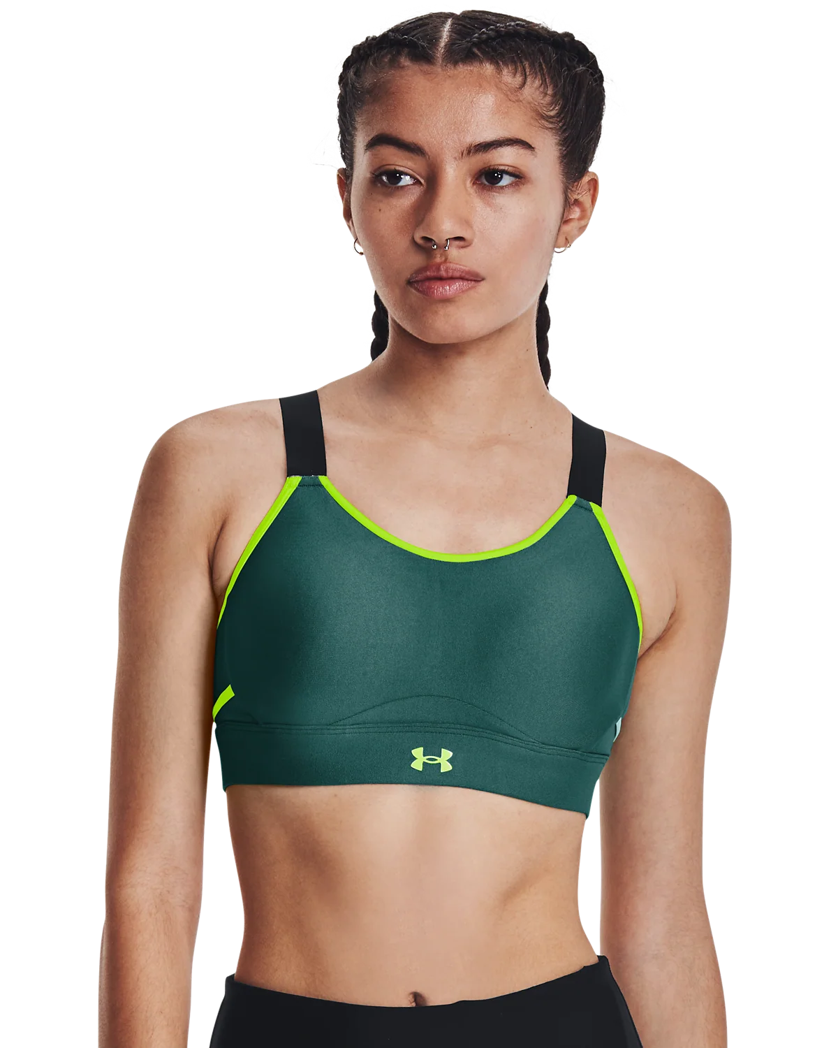 Women's UA Infinity High Crossover Sports Bra - Image 15