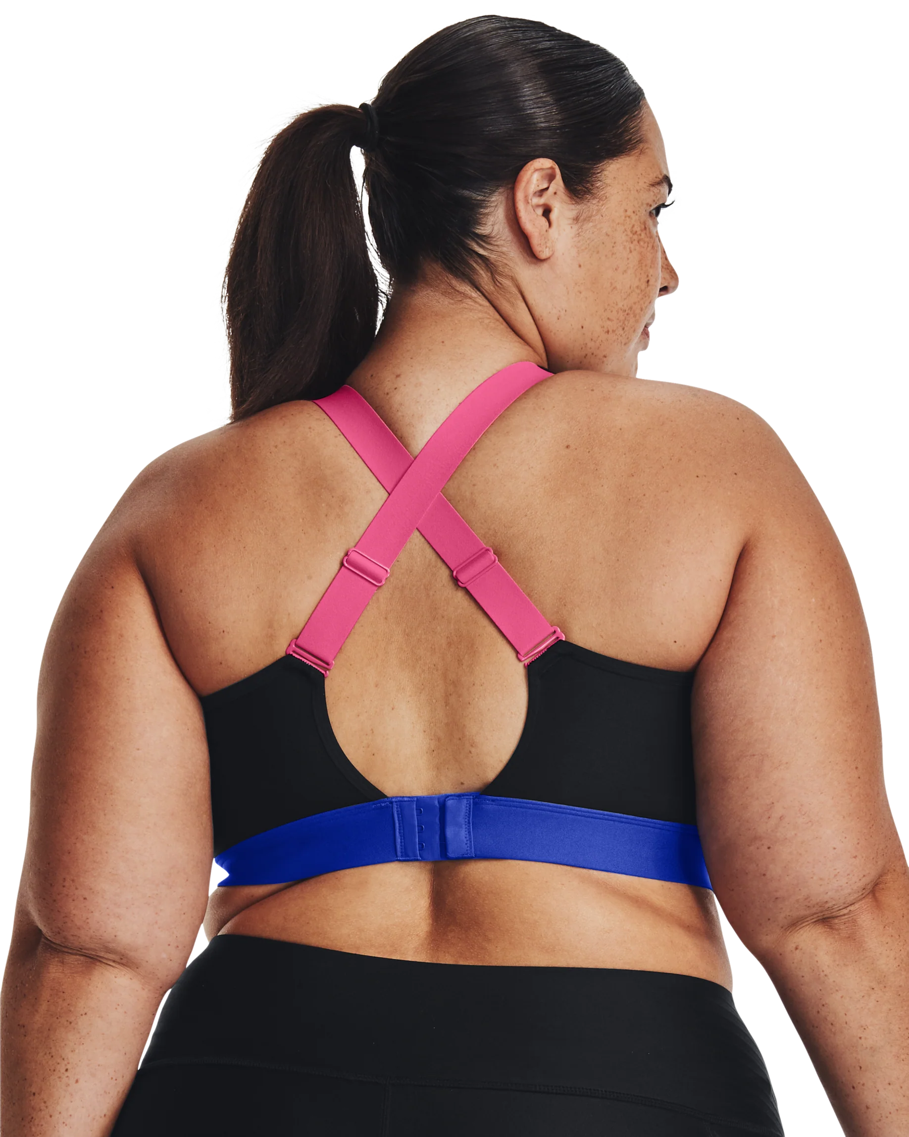 Women's UA Infinity High Harness Sports Bra - Image 9