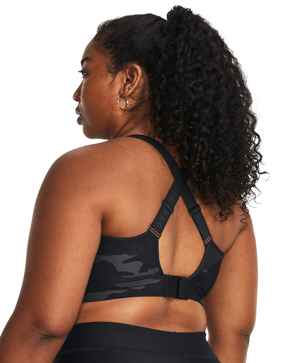 Women's UA Infinity High Printed Sports Bra - Image 10
