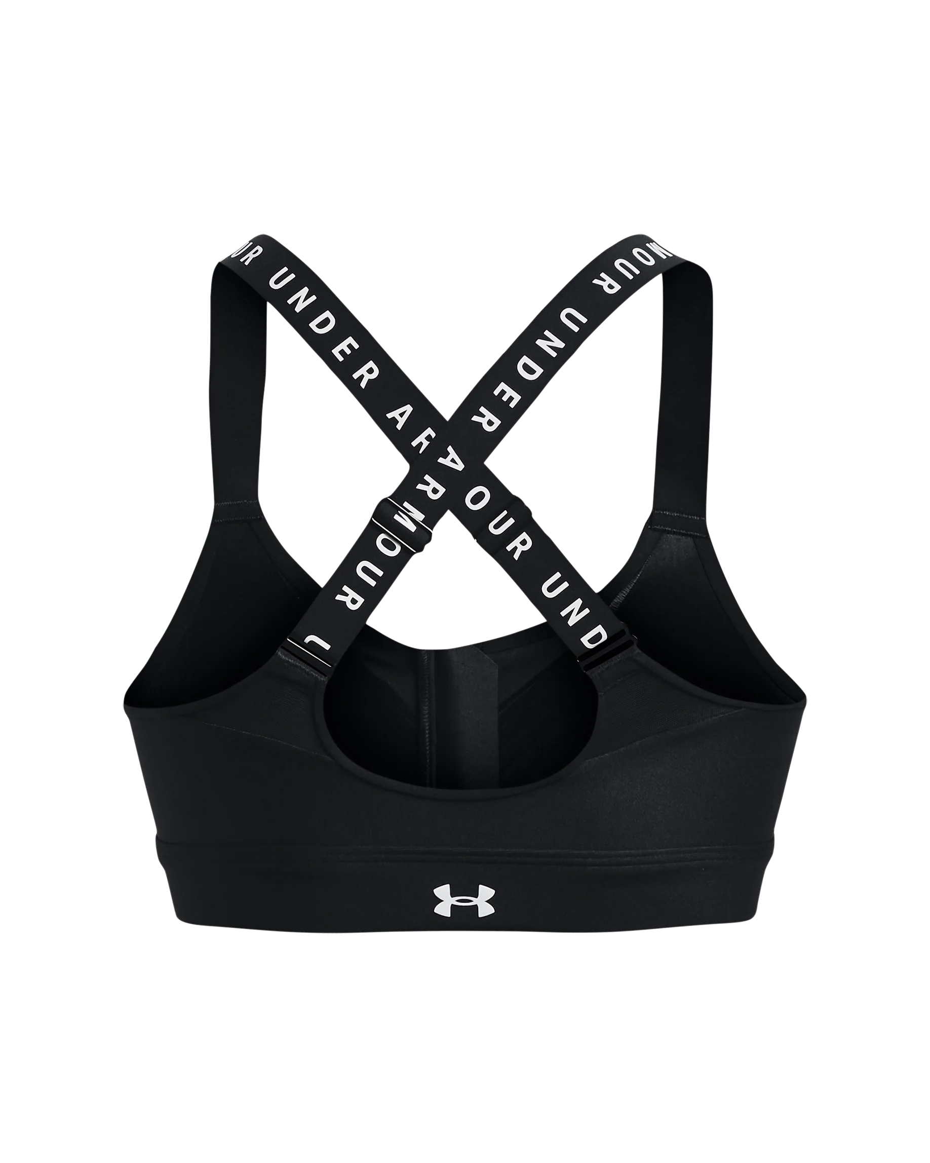 Women's UA Infinity High Zip Sports Bra - Image 4