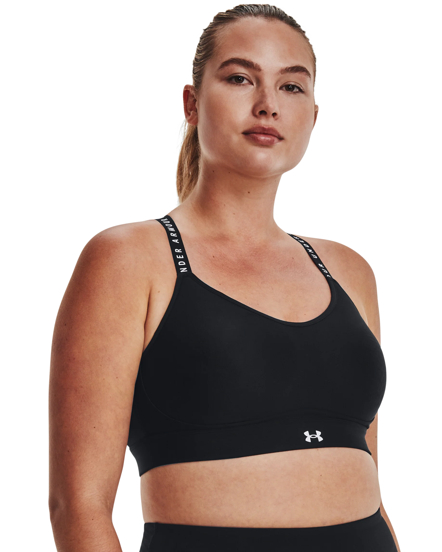 Women's UA Infinity Low Covered Sports Bra - Image 10