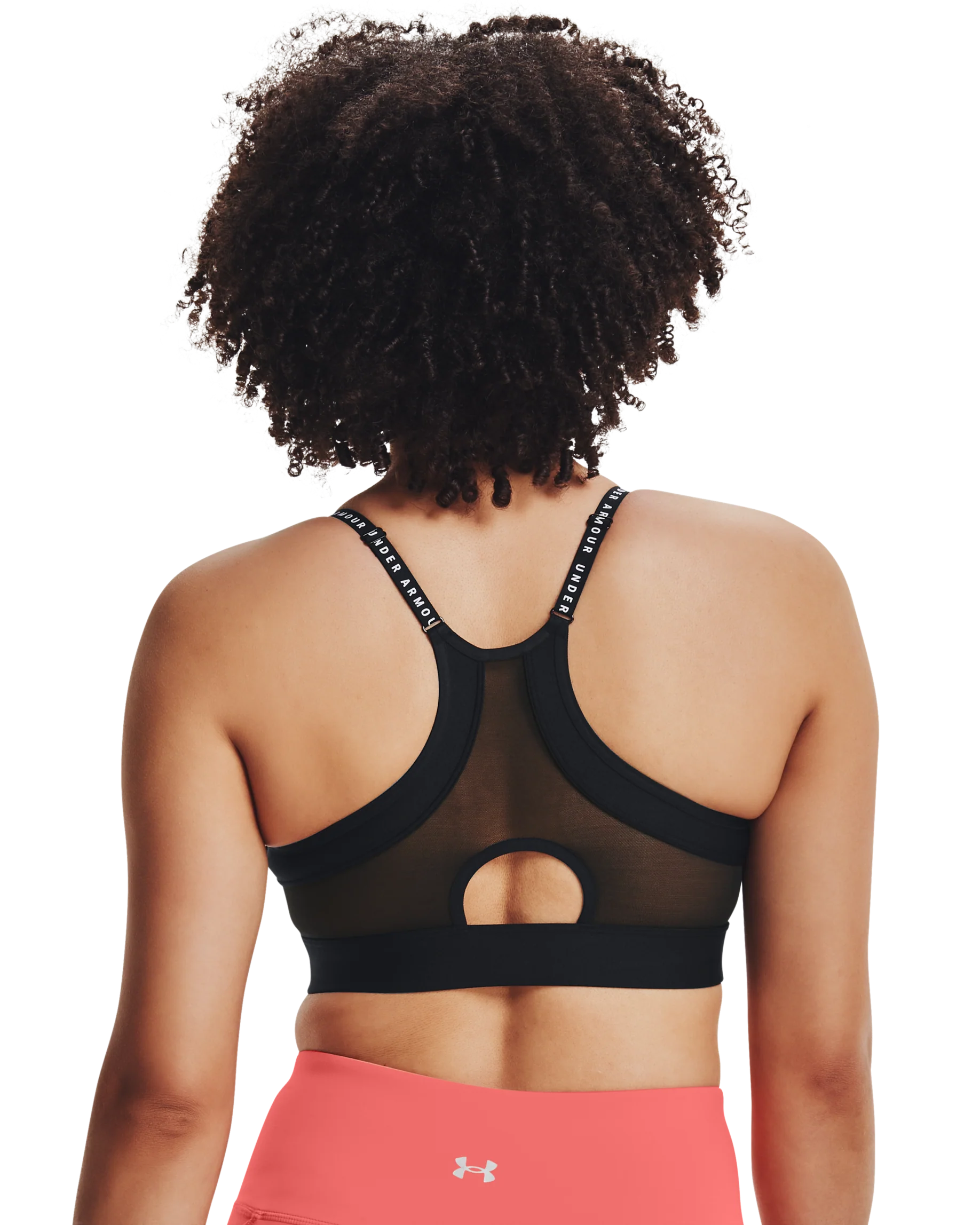 Women's UA Infinity Low Covered Sports Bra - Image 4