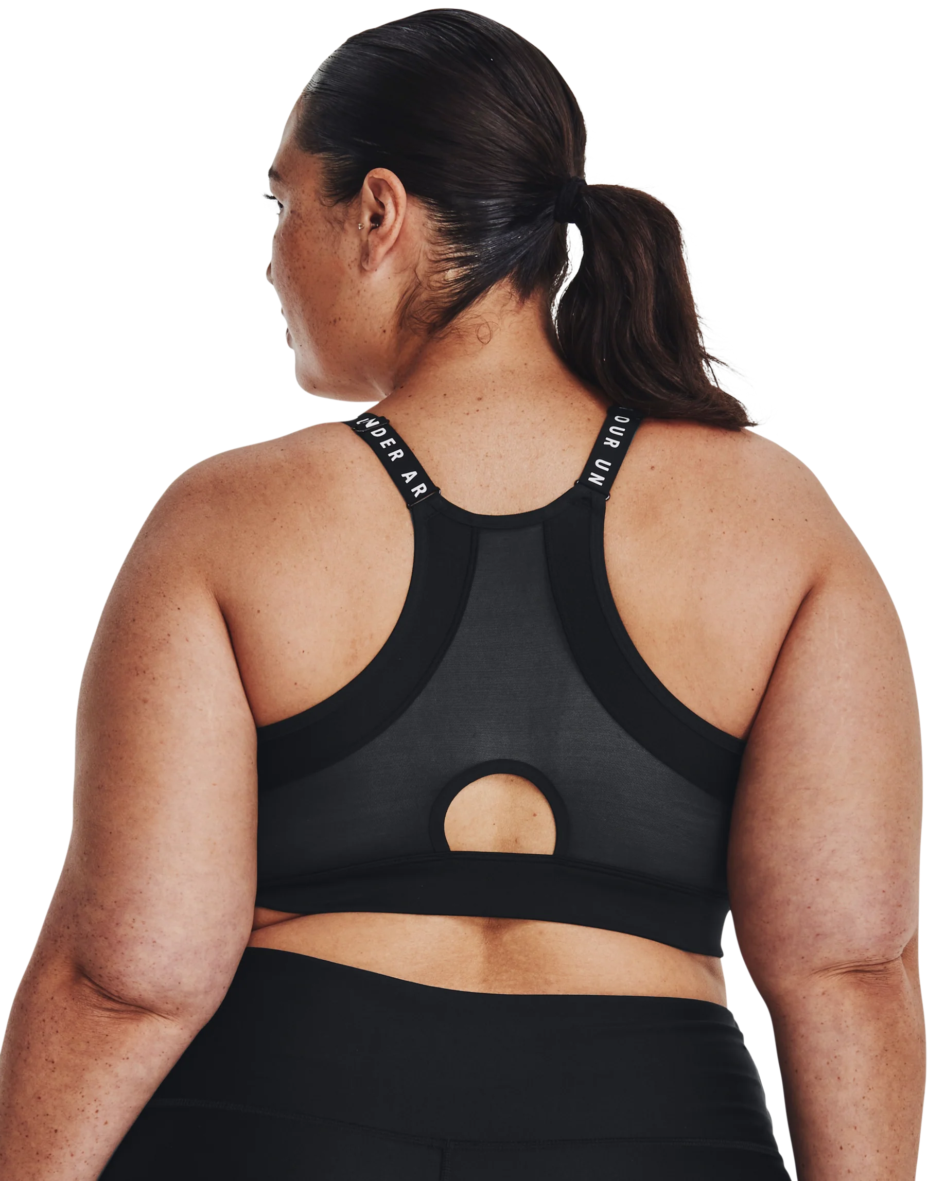 Women's UA Infinity Low Covered Sports Bra - Image 7