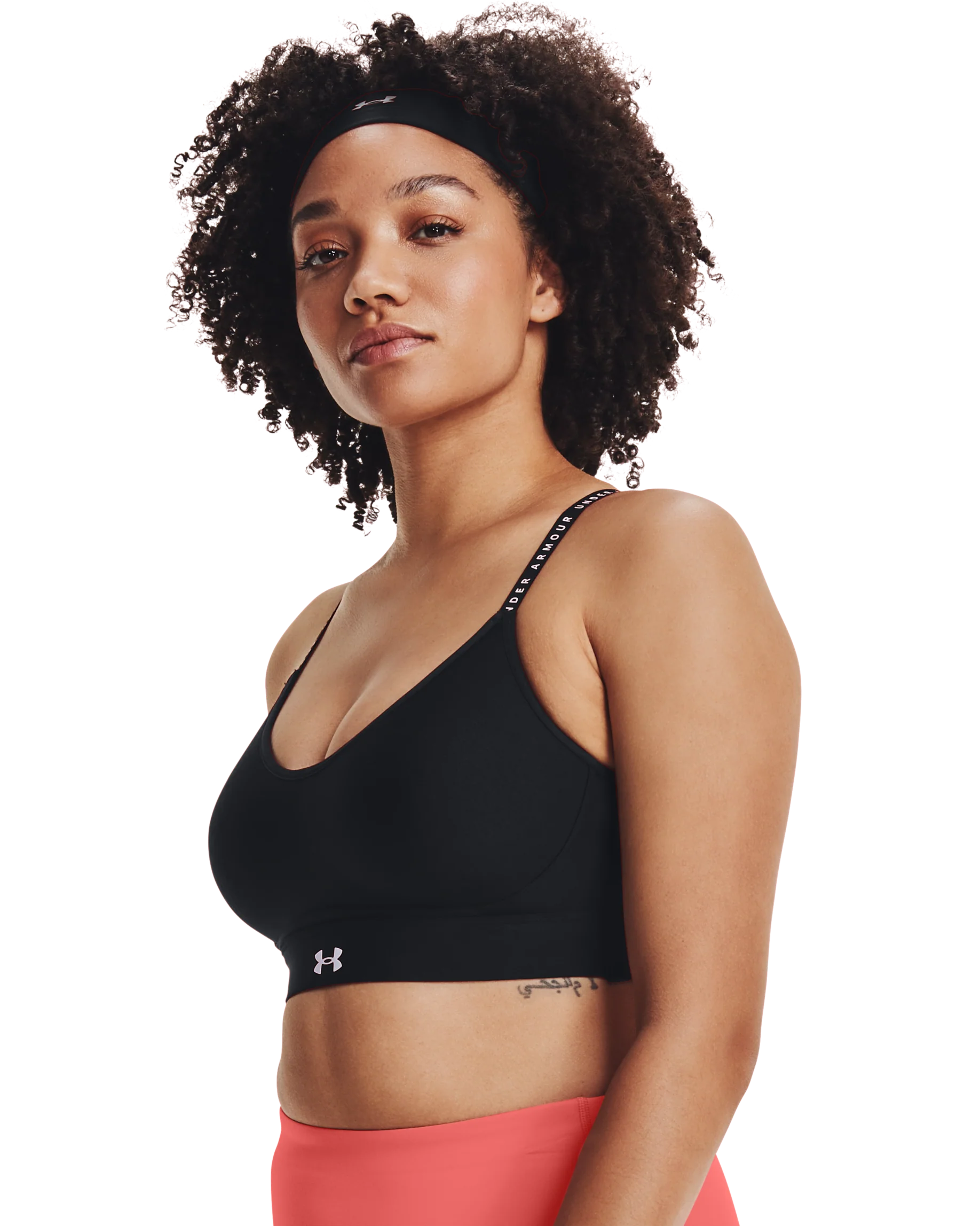 Women's UA Infinity Low Covered Sports Bra - Image 9
