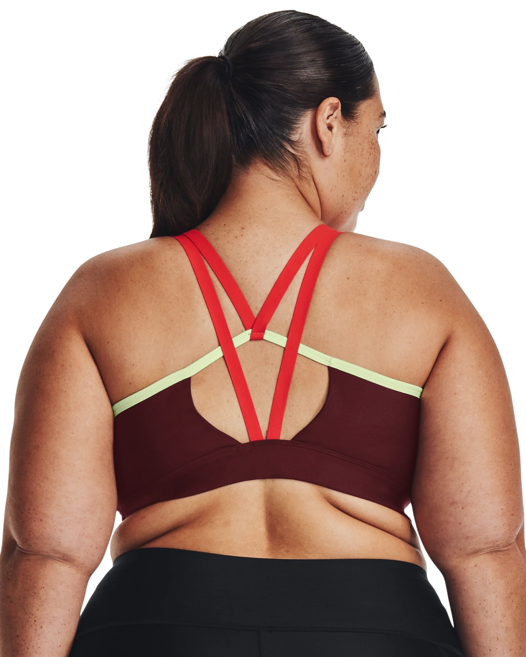Women's UA Infinity Low Strappy Sports Bra - Image 10