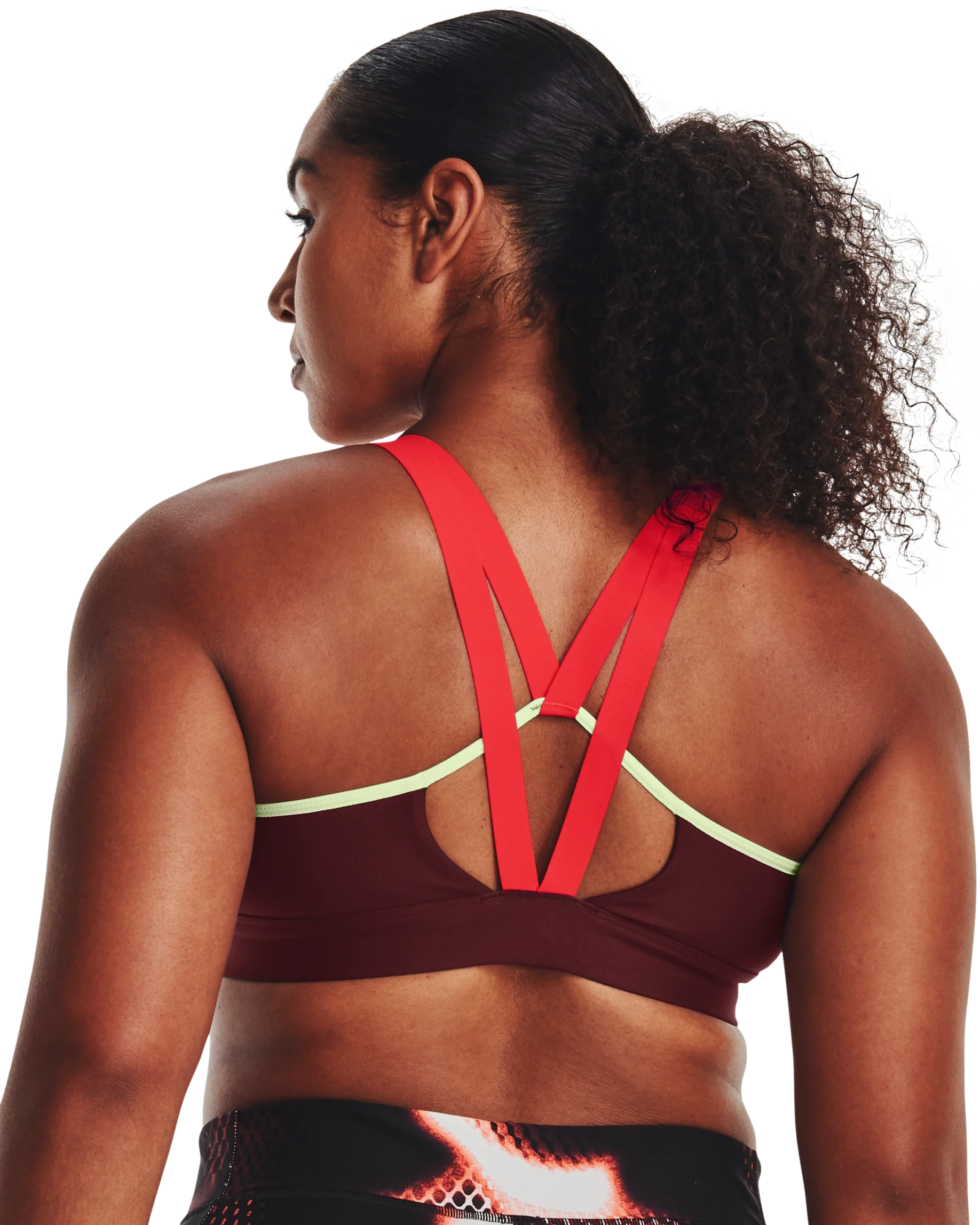 Women's UA Infinity Low Strappy Sports Bra - Image 6
