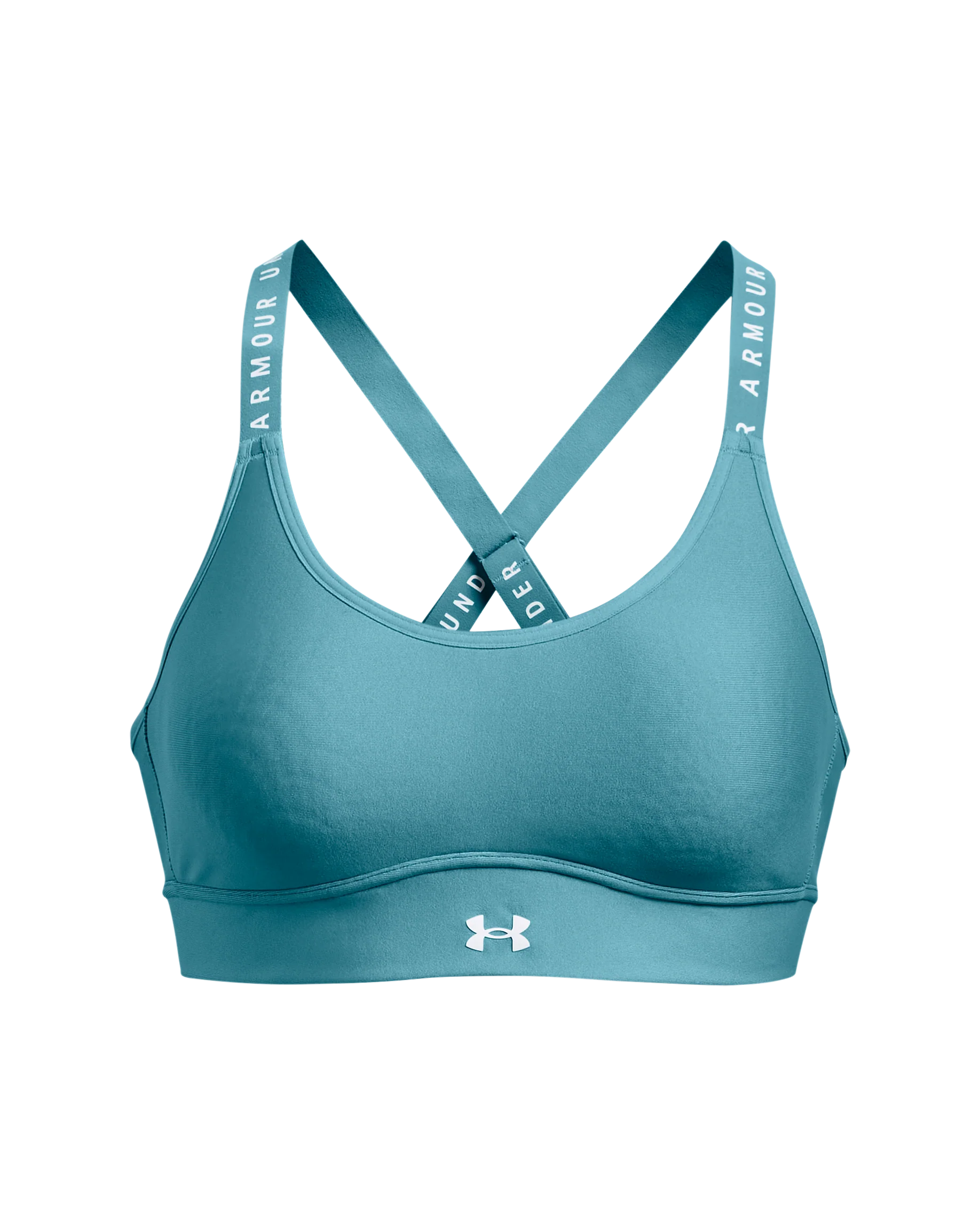 Women's UA Infinity Mid Covered Sports Bra - Image 3