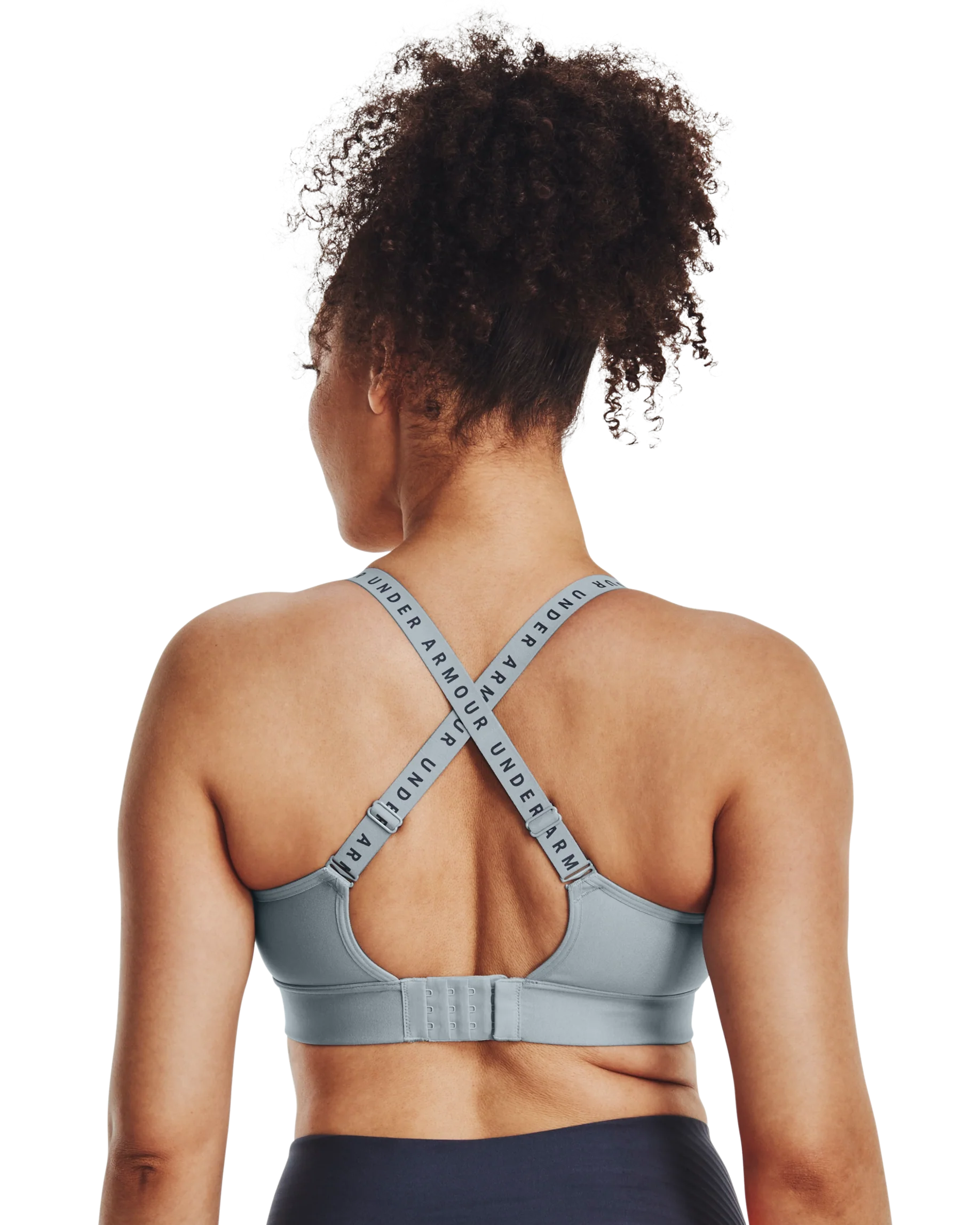 Women's UA Infinity Mid Covered Sports Bra - Image 10