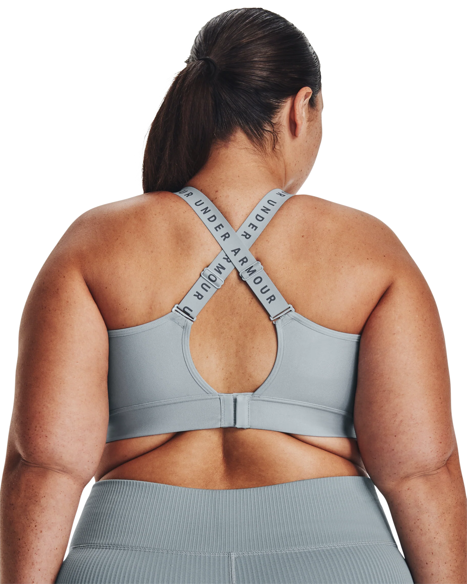 Women's UA Infinity Mid Covered Sports Bra - Image 8