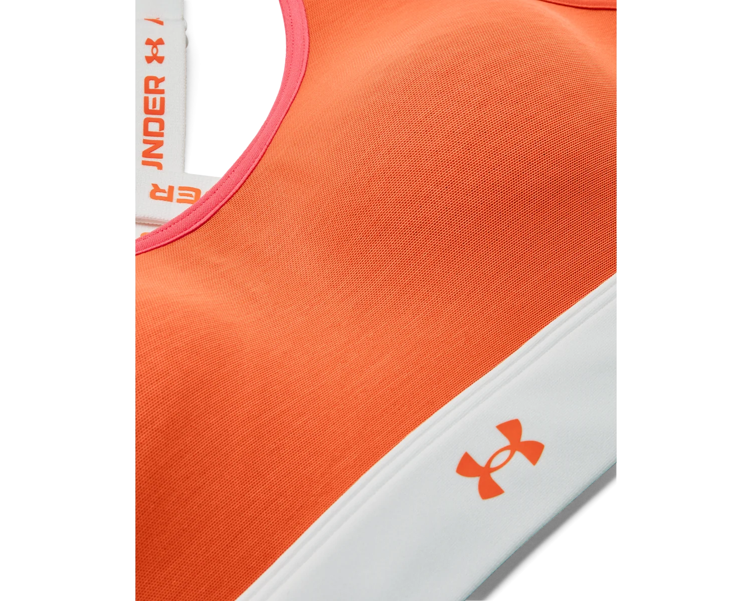 Women's UA Infinity Mid Run Sports Bra - Image 16