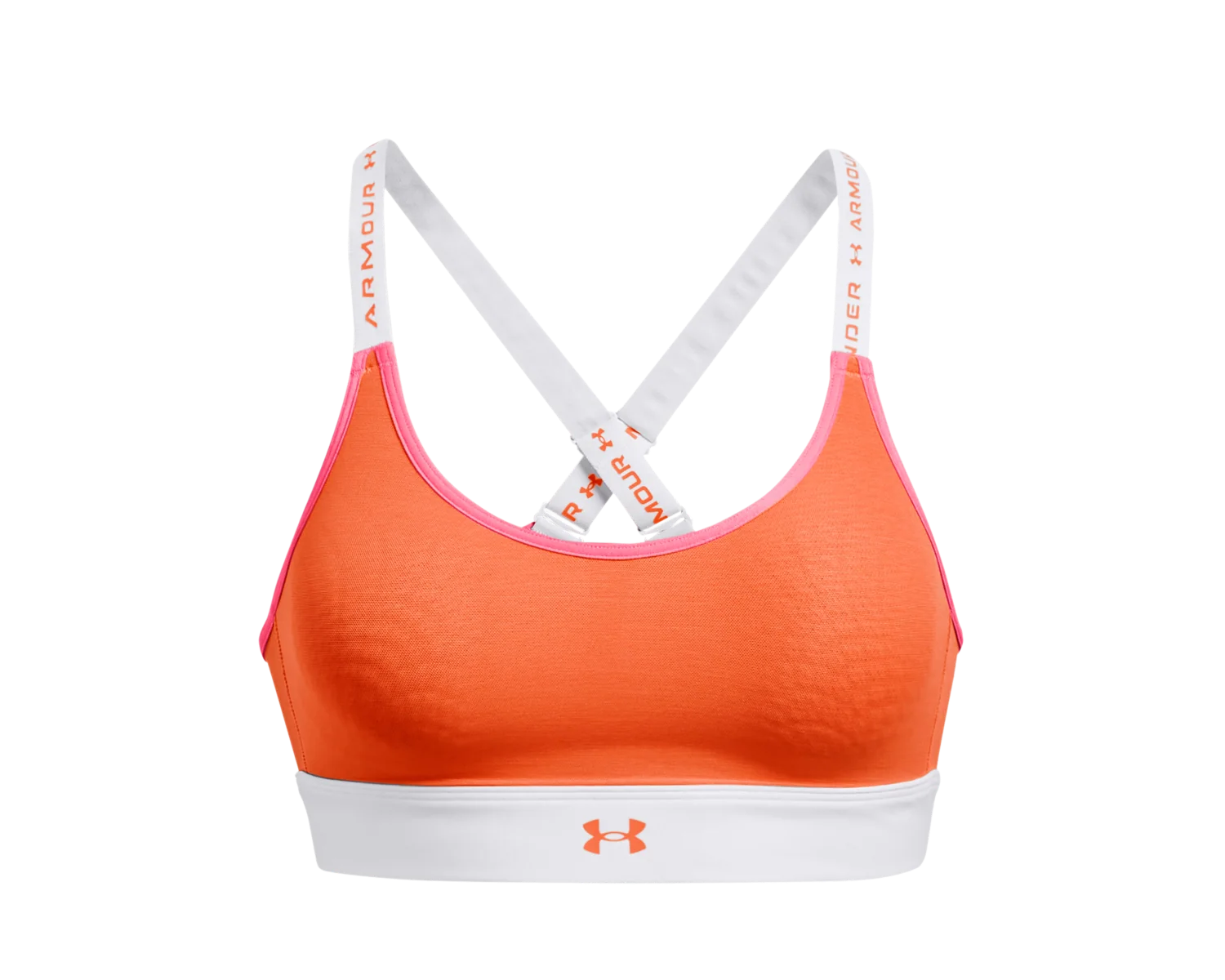Women's UA Infinity Mid Run Sports Bra - Image 3