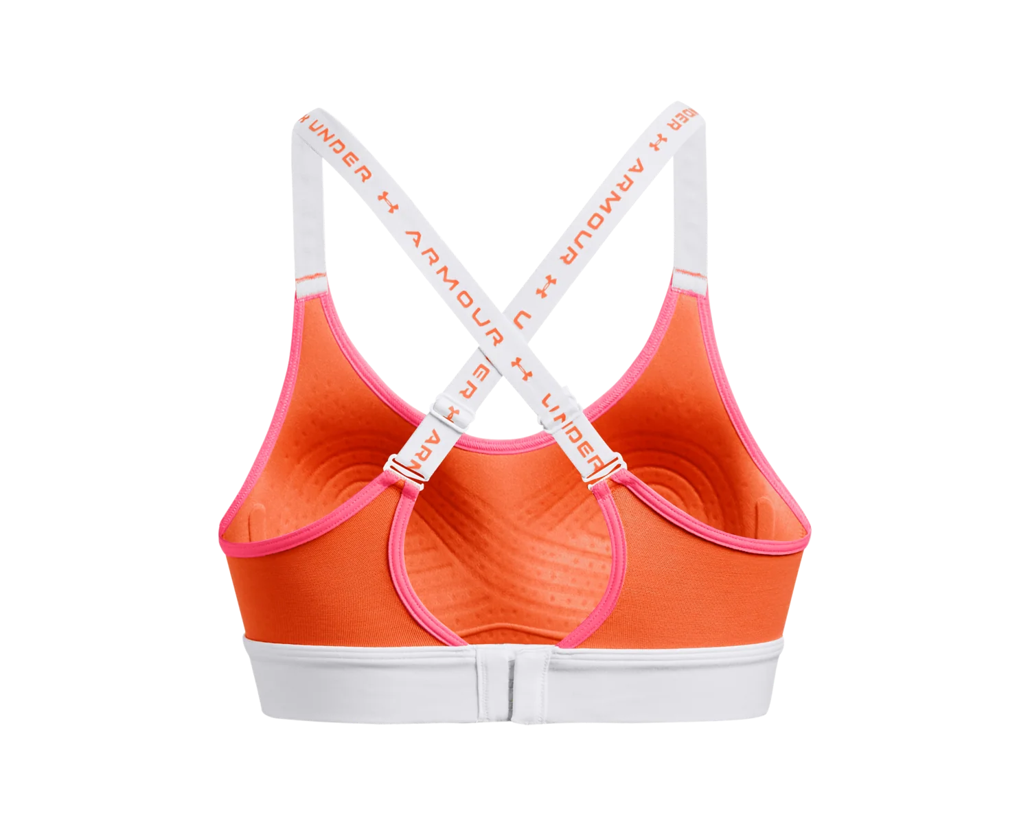 Women's UA Infinity Mid Run Sports Bra - Image 4
