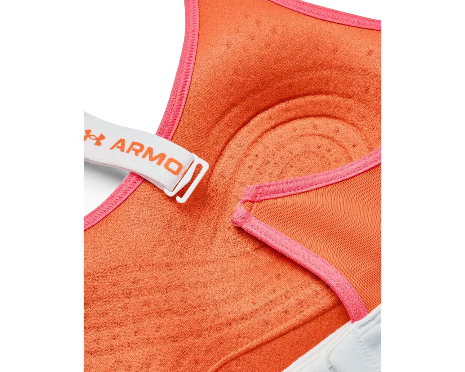 Women's UA Infinity Mid Run Sports Bra - Image 5